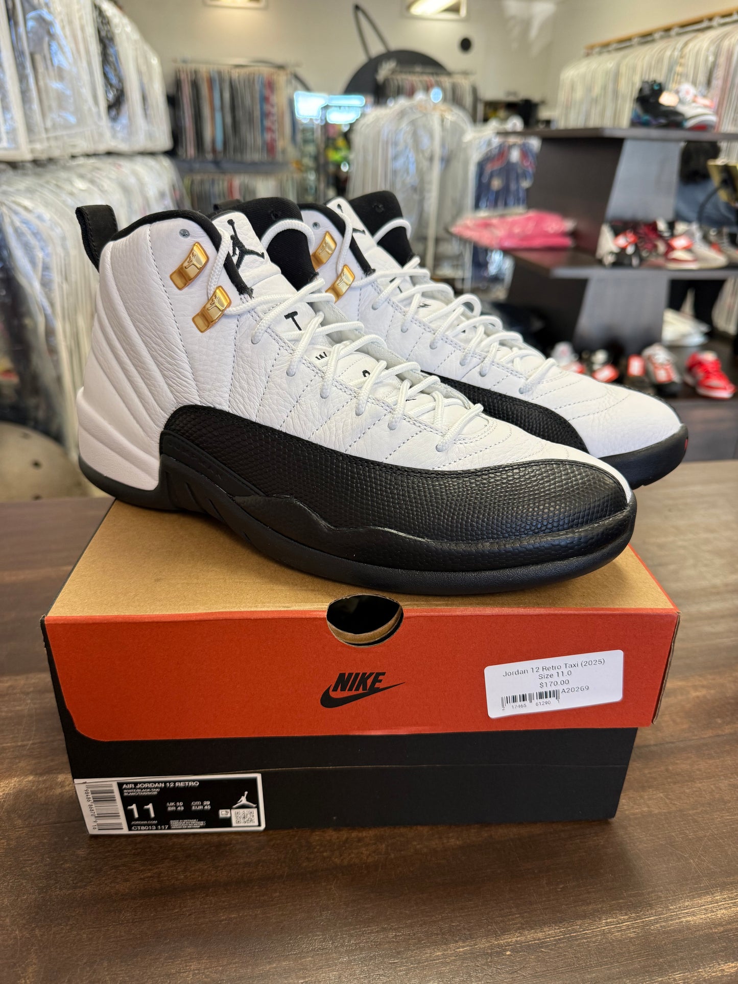 Jordan 12 Retro Taxi (2025)