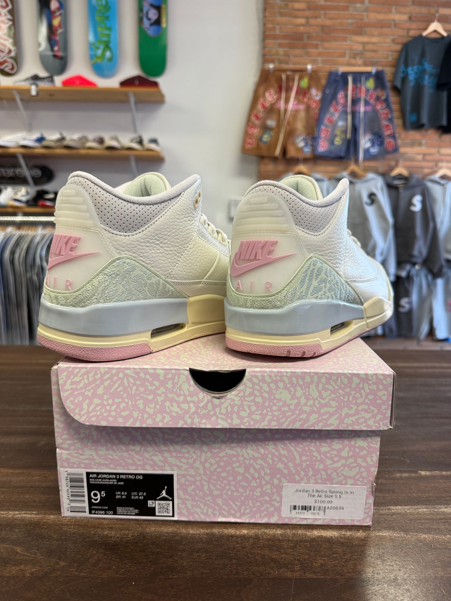 Jordan 3 Retro Spring Is In The Air