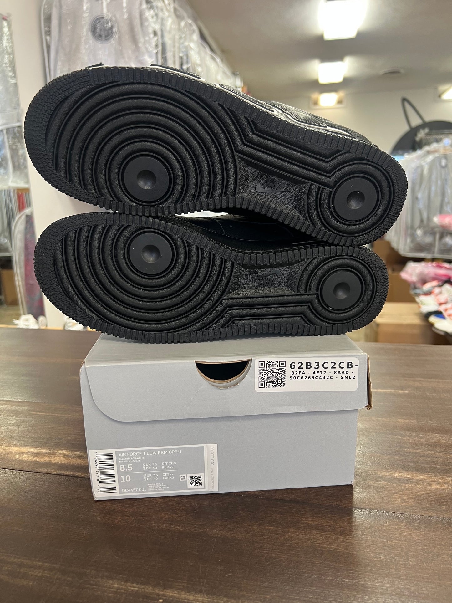 Nike Air Force 1 Low CPFM Black (2020)