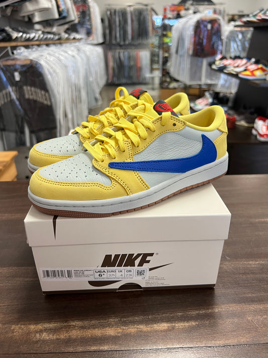 Jordan 1 Retro Low Travis Scott Canary
