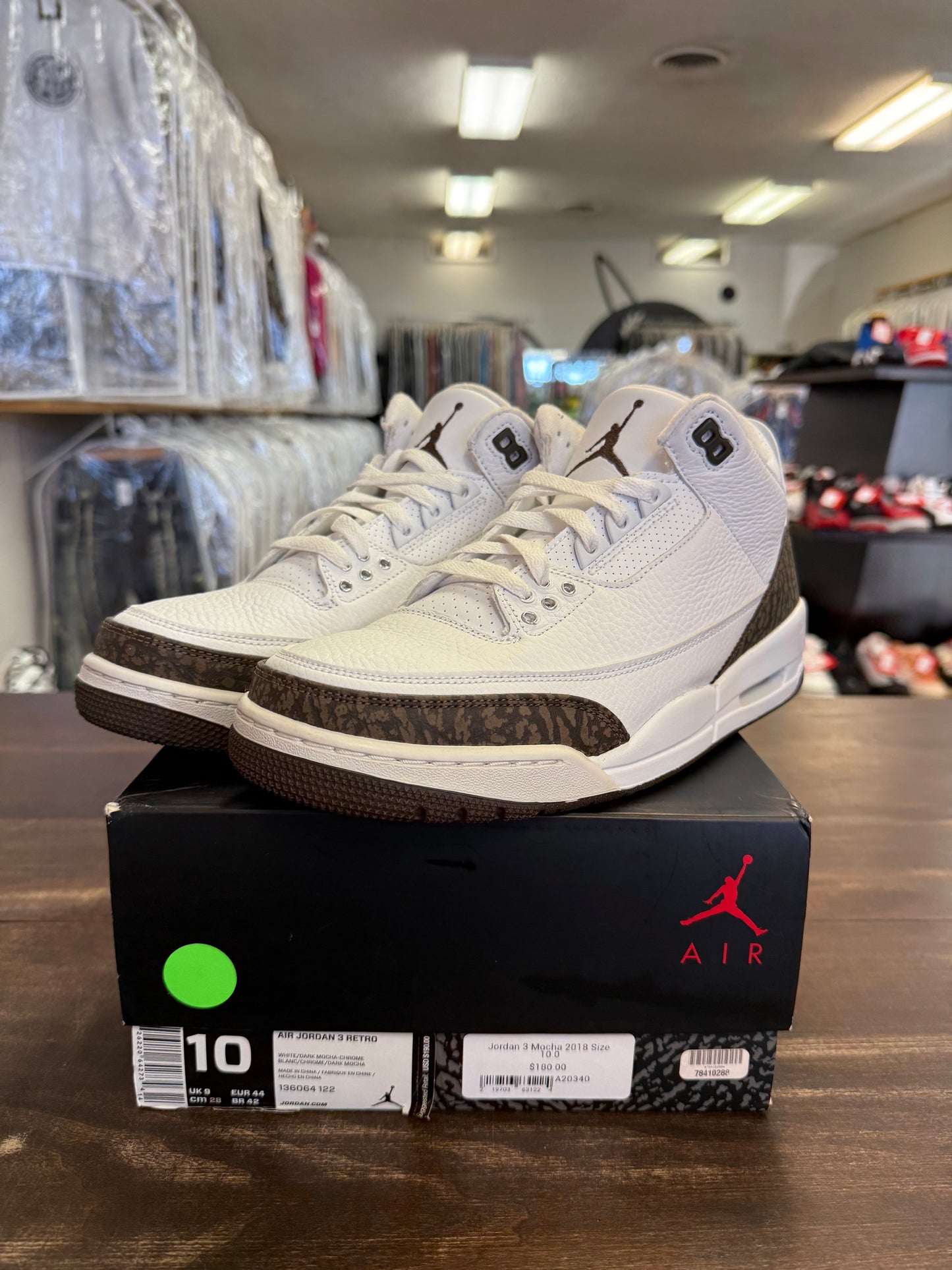 Jordan 3 Mocha 2018