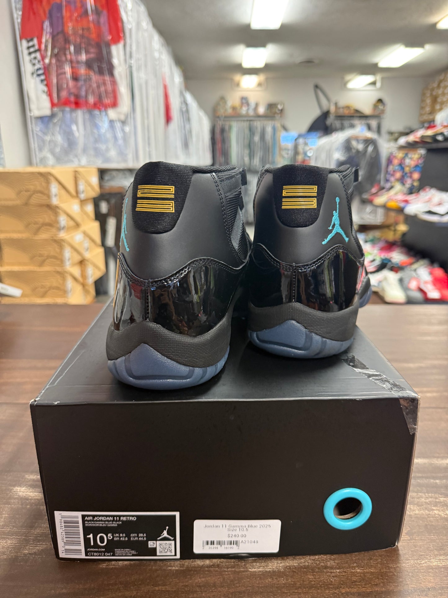 Jordan 11 Gamma Blue 2025