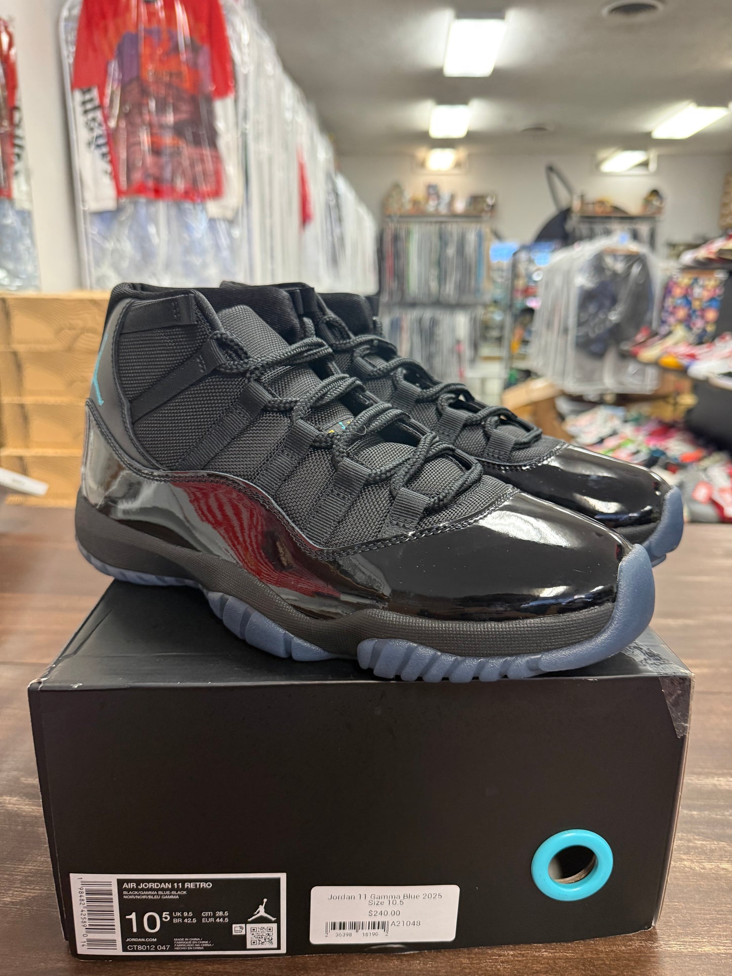 Jordan 11 Gamma Blue 2025