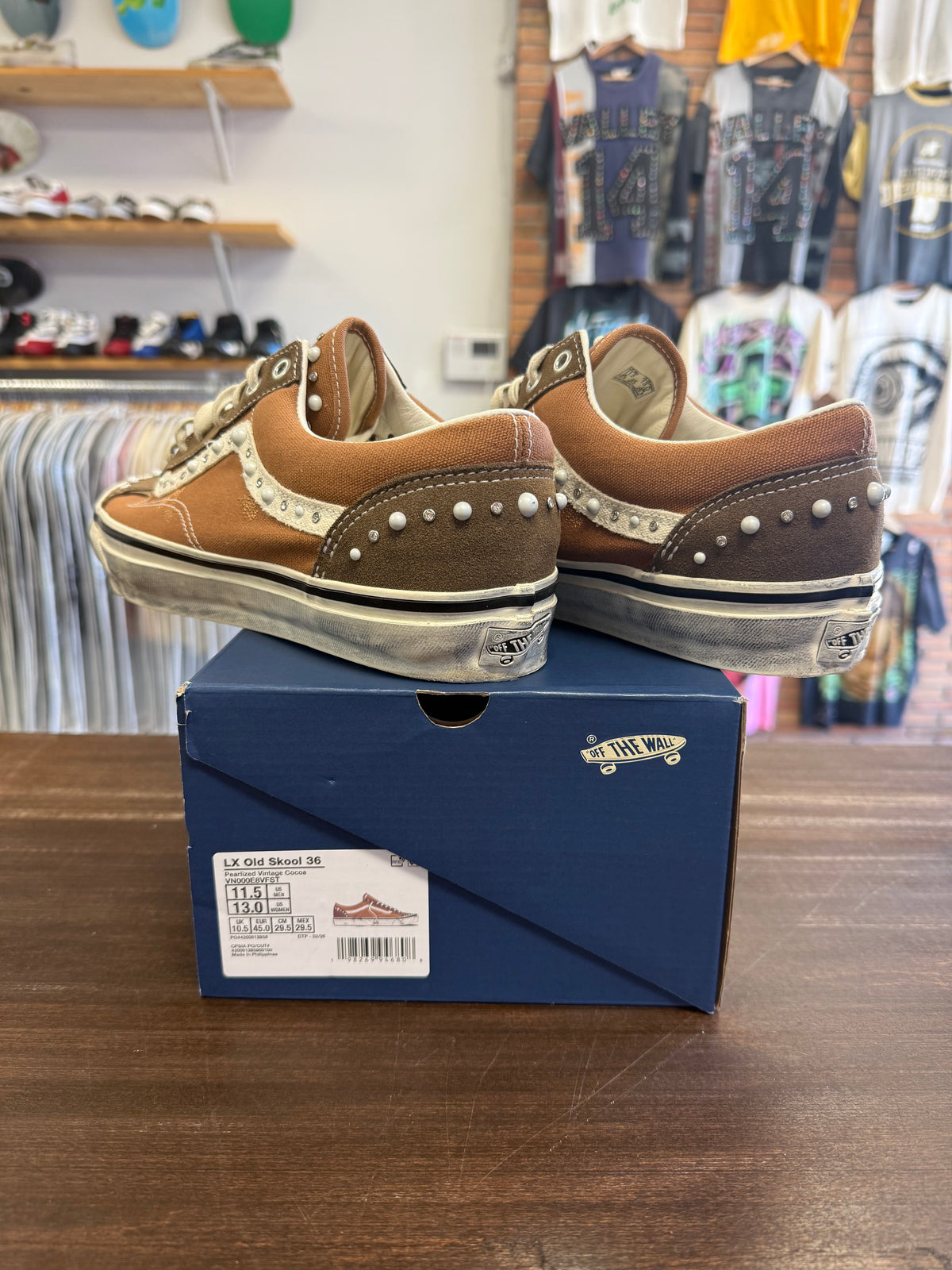 Vans Pearlized Pack Vintage Cocoa Brown