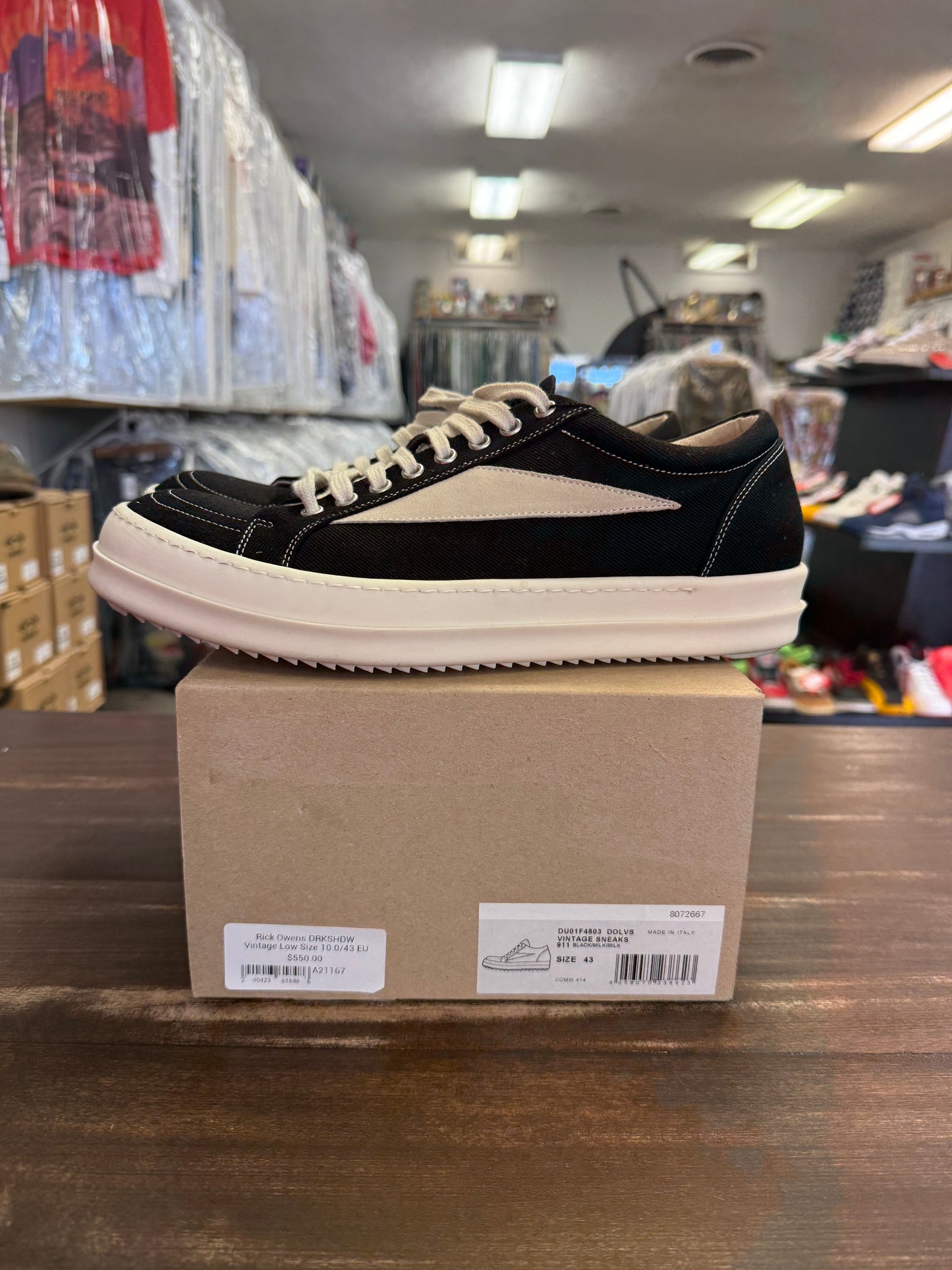 Rick Owens DRKSHDW Vintage Low