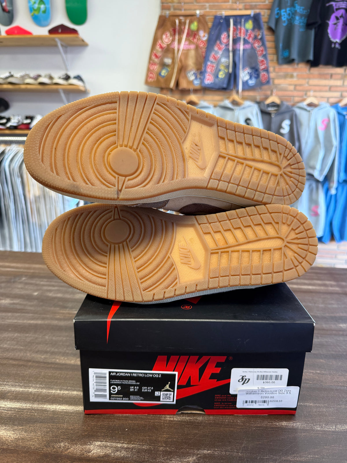 Jordan 1 Retro Low OG Zion Williamson Voodoo