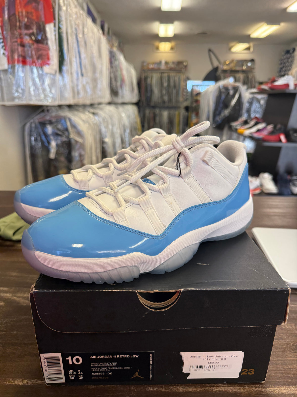 Jordan 11 Low University Blue 2017