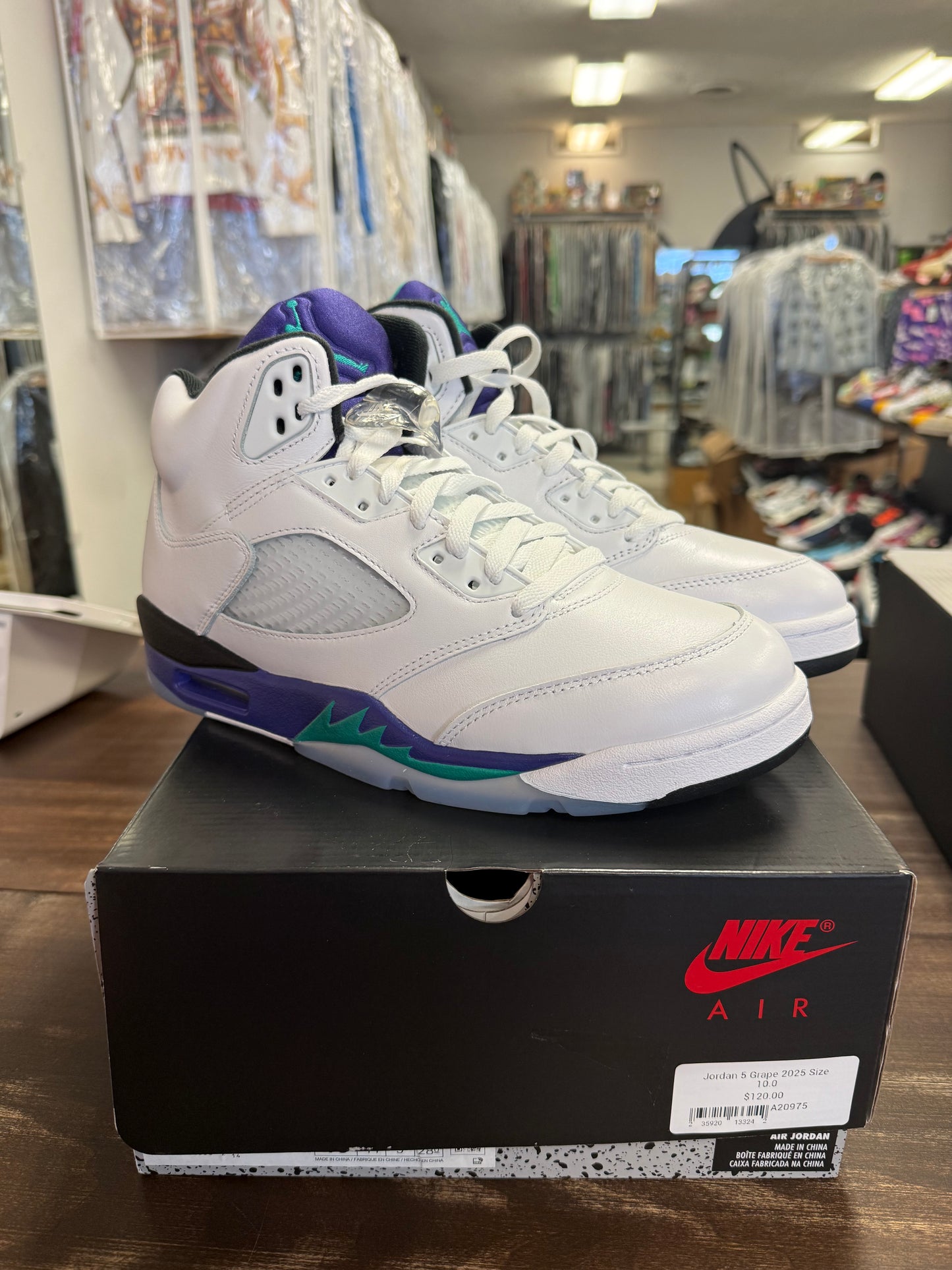 Jordan 5 Grape 2025