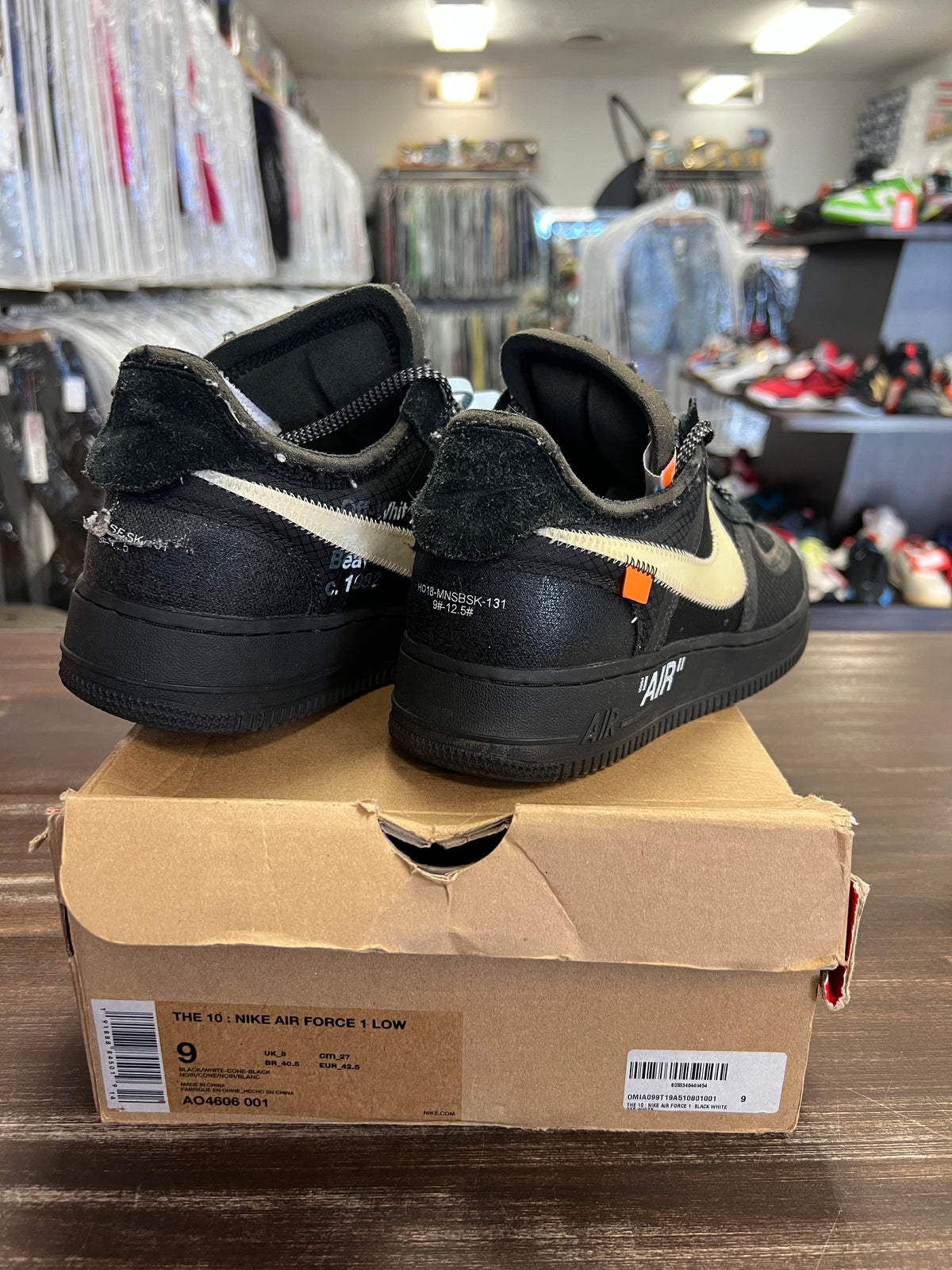 Nike Air Force 1 Low Off-White Black White