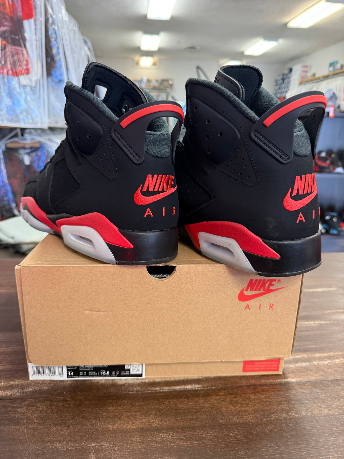 Jordan 6 Infrared Salesman