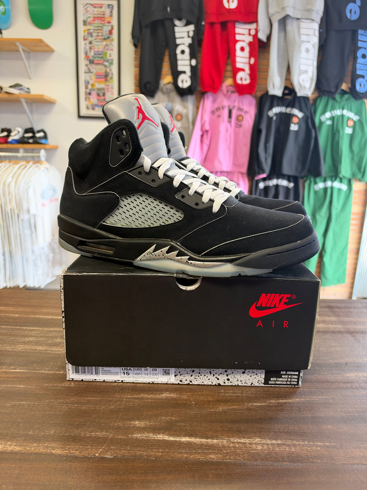Jordan 5 Retro OG Black Metallic Reimagined