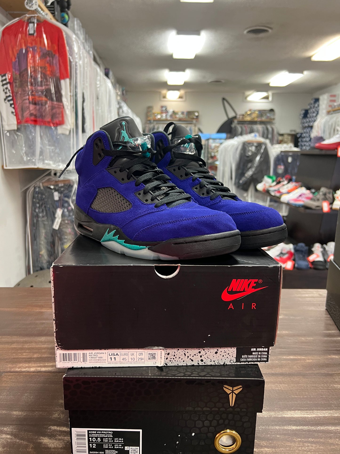 Jordan 5 Alternate Grape