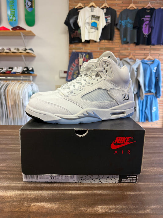 Jordan 5 White Metallic 2026