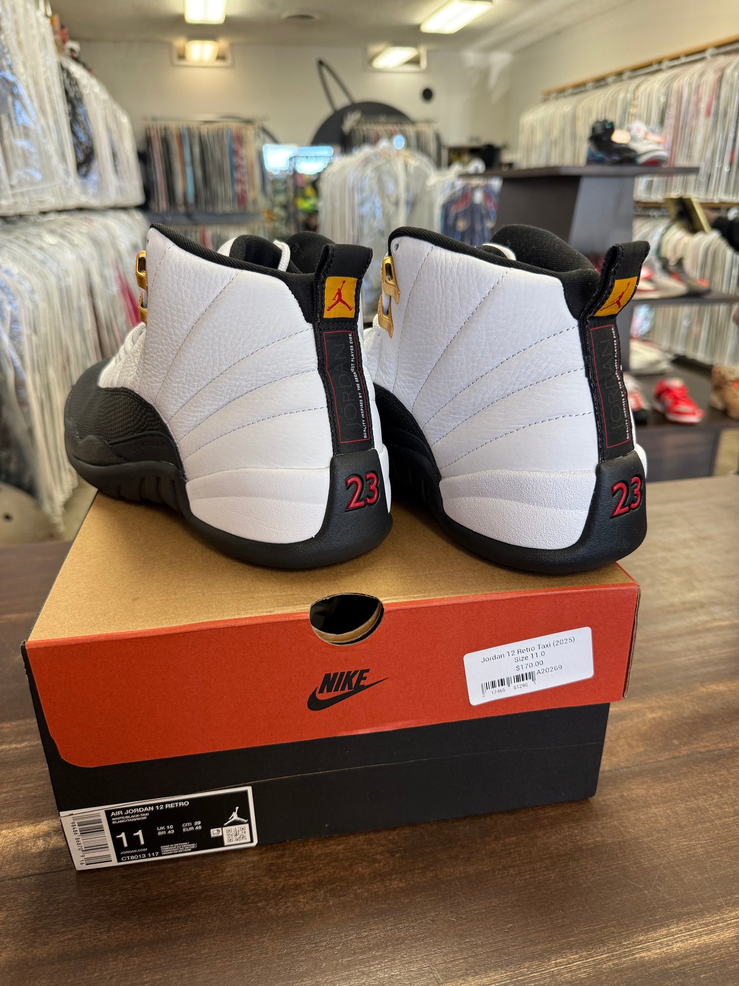 Jordan 12 Retro Taxi (2025)