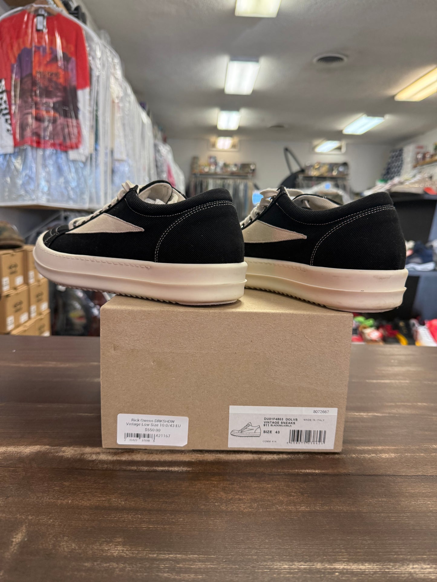 Rick Owens DRKSHDW Vintage Low