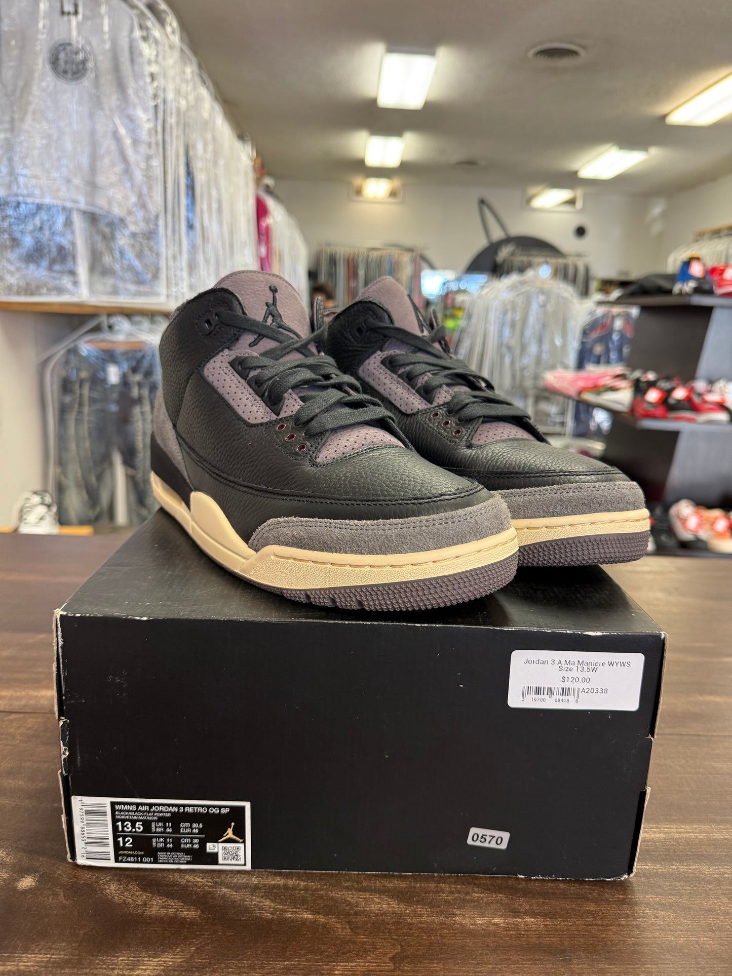 Jordan 3 A Ma Maniere WYWS