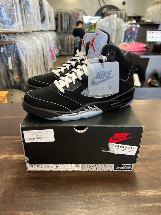 Jordan 5 Retro Black Metallic Reimagined