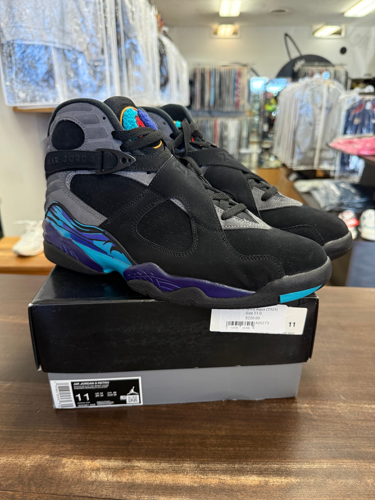Jordan 8 Retro Aqua (2025)