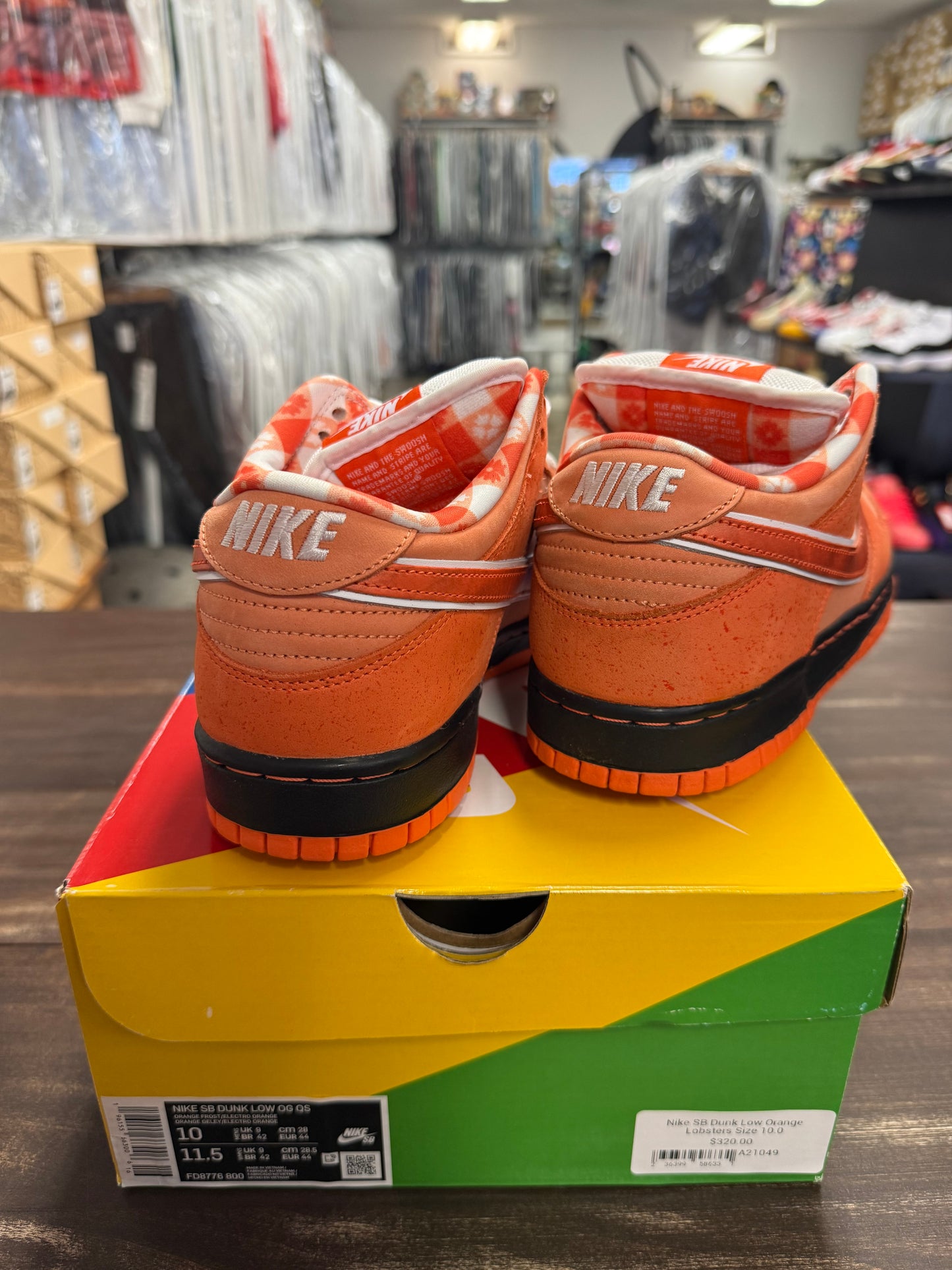 Nike SB Dunk Low Orange Lobsters