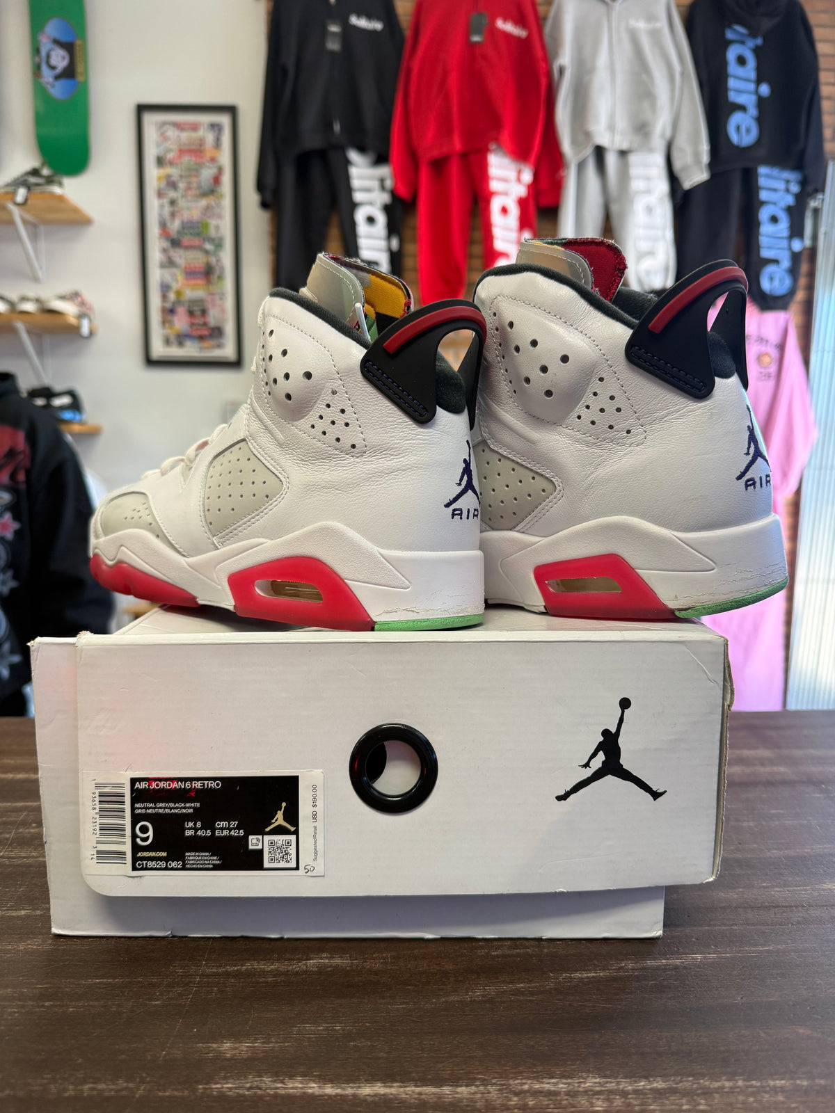 Jordan 6 Retro Hare
