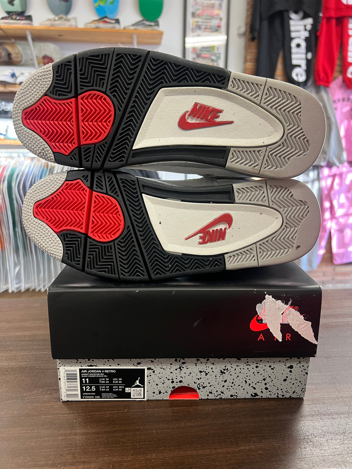 Jordan 4 White Cement 2025