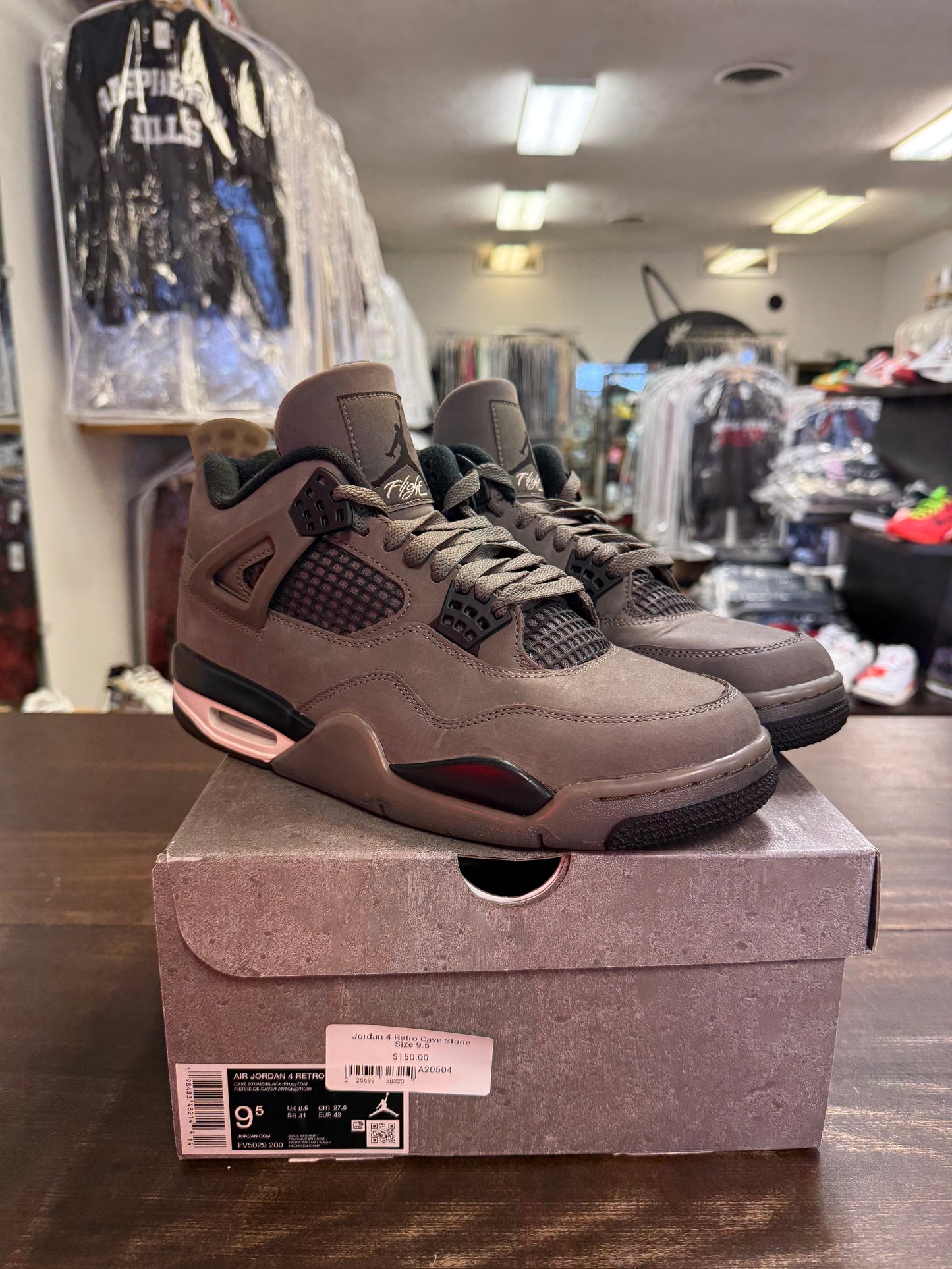 Jordan 4 Retro Cave Stone