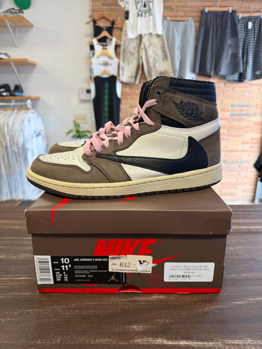Jordan 1 Retro High OG SP Travis Scott Mocha