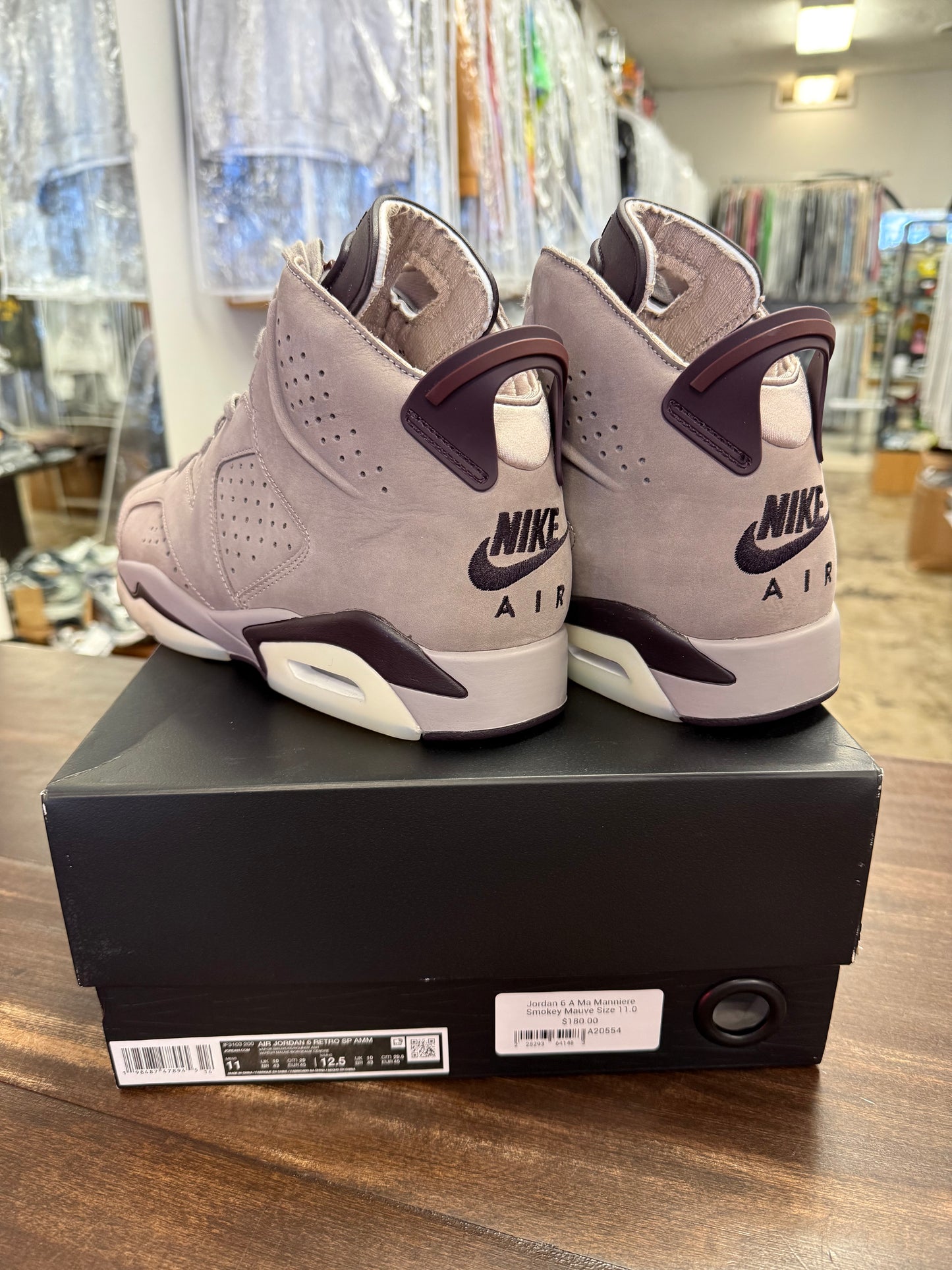 Jordan 6 A Ma Manniere Smokey Mauve
