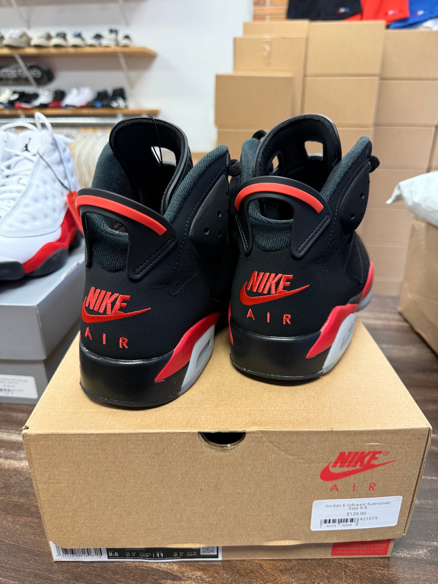 Jordan 6 Infrared Salesman