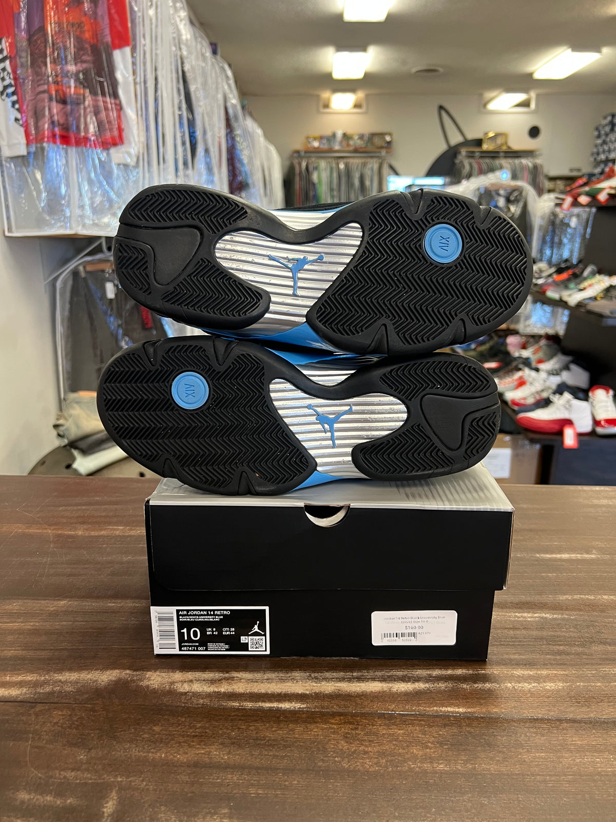 Jordan 14 Retro Black University Blue (2026)