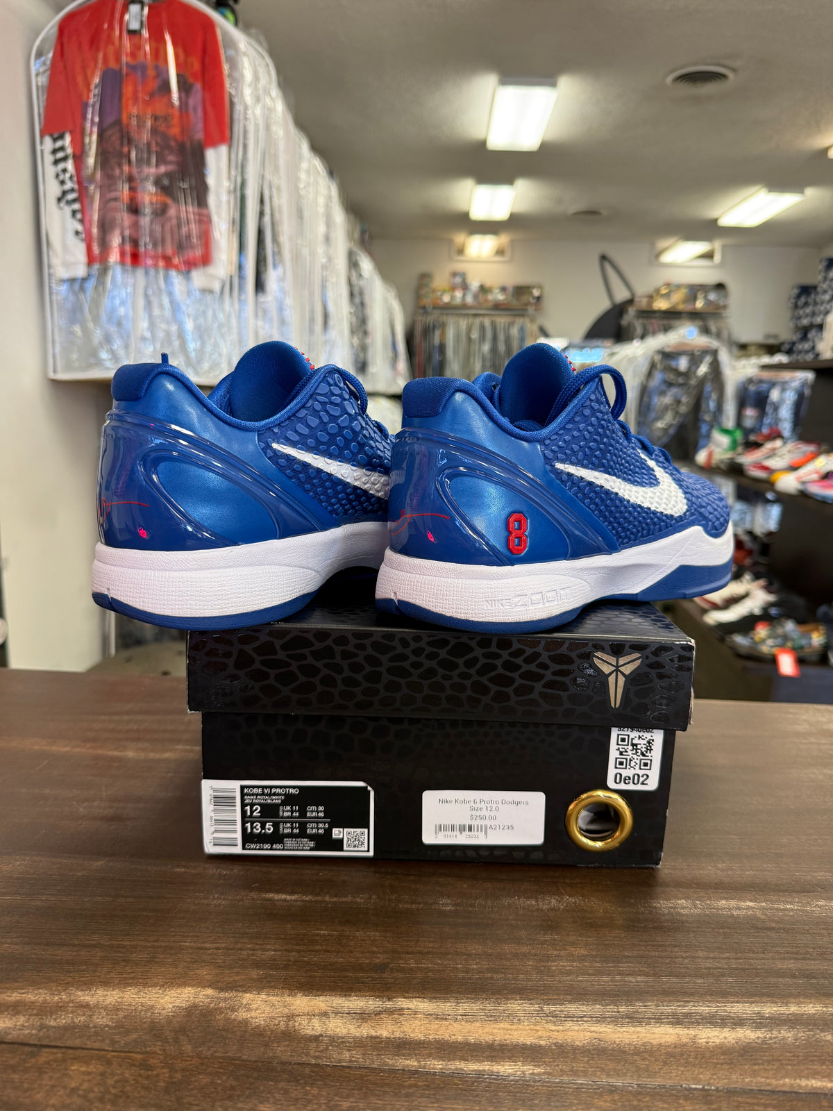 Nike Kobe 6 Protro Dodgers
