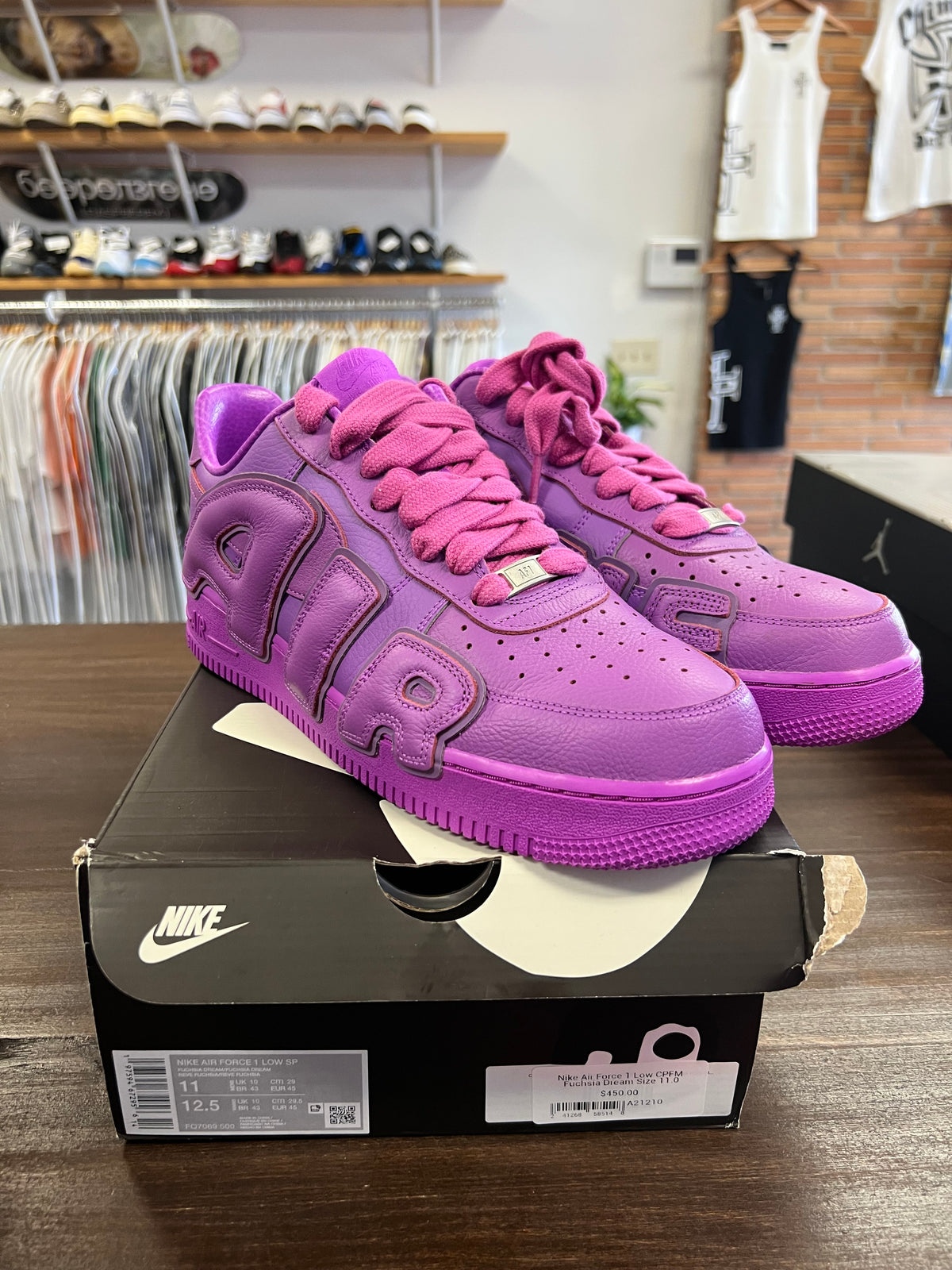Nike Air Force 1 Low CPFM Fuchsia Dream
