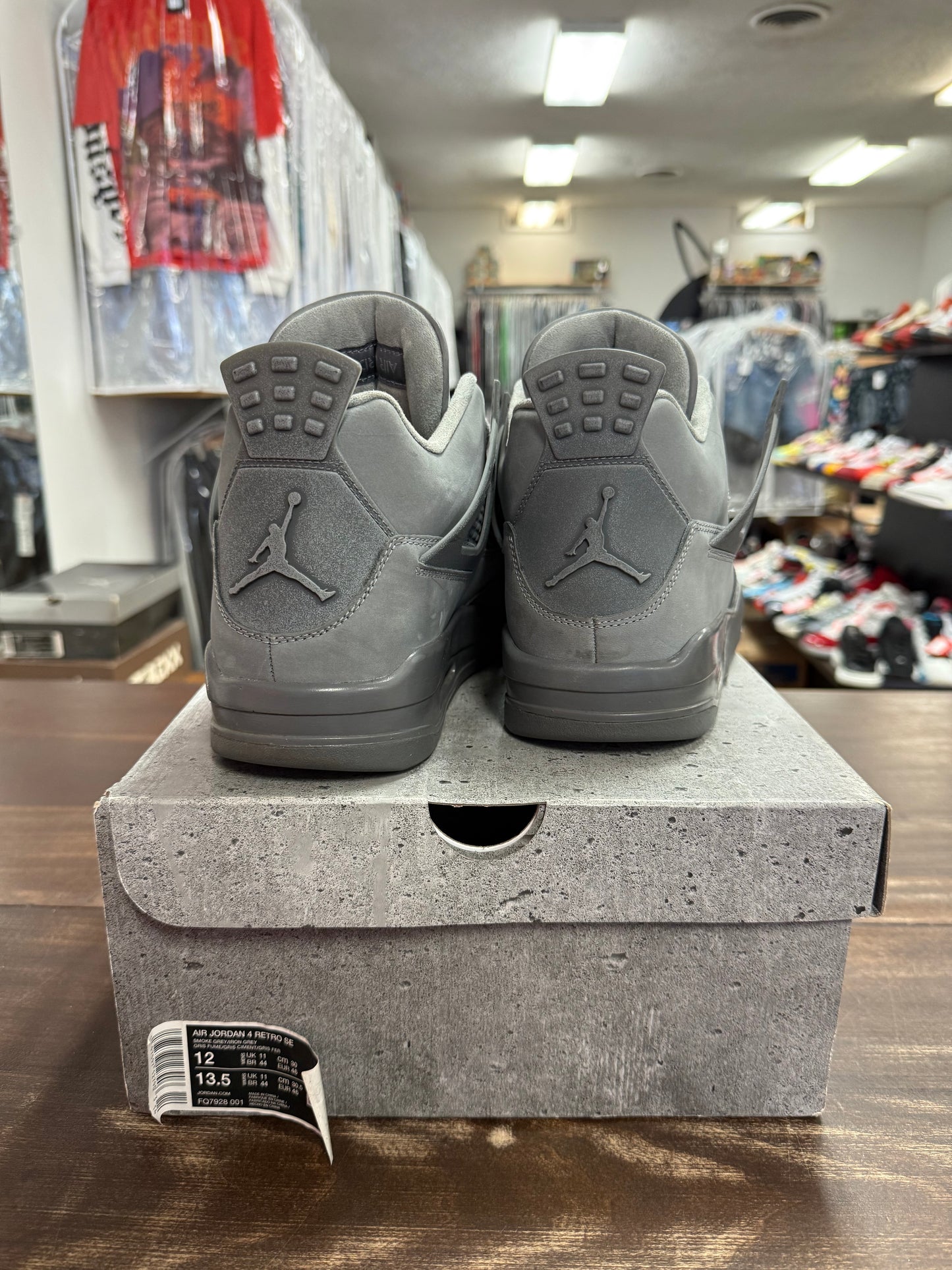 Jordan 4 Retro Paris Olympics Wet Cement