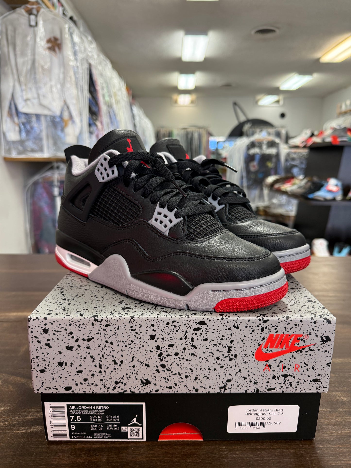 Jordan 4 Retro Bred Reimagined