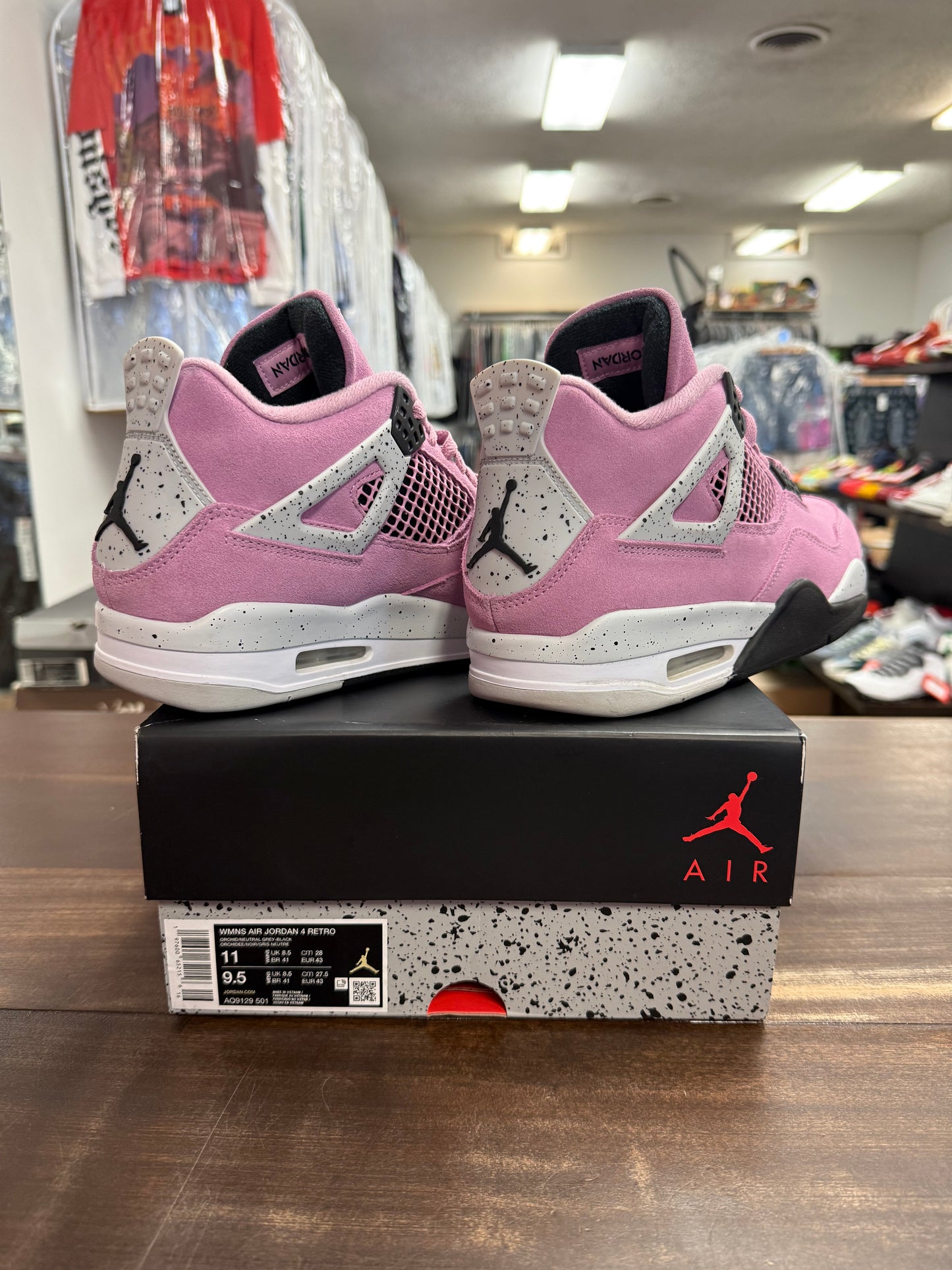 Jordan 4 Retro Orchid