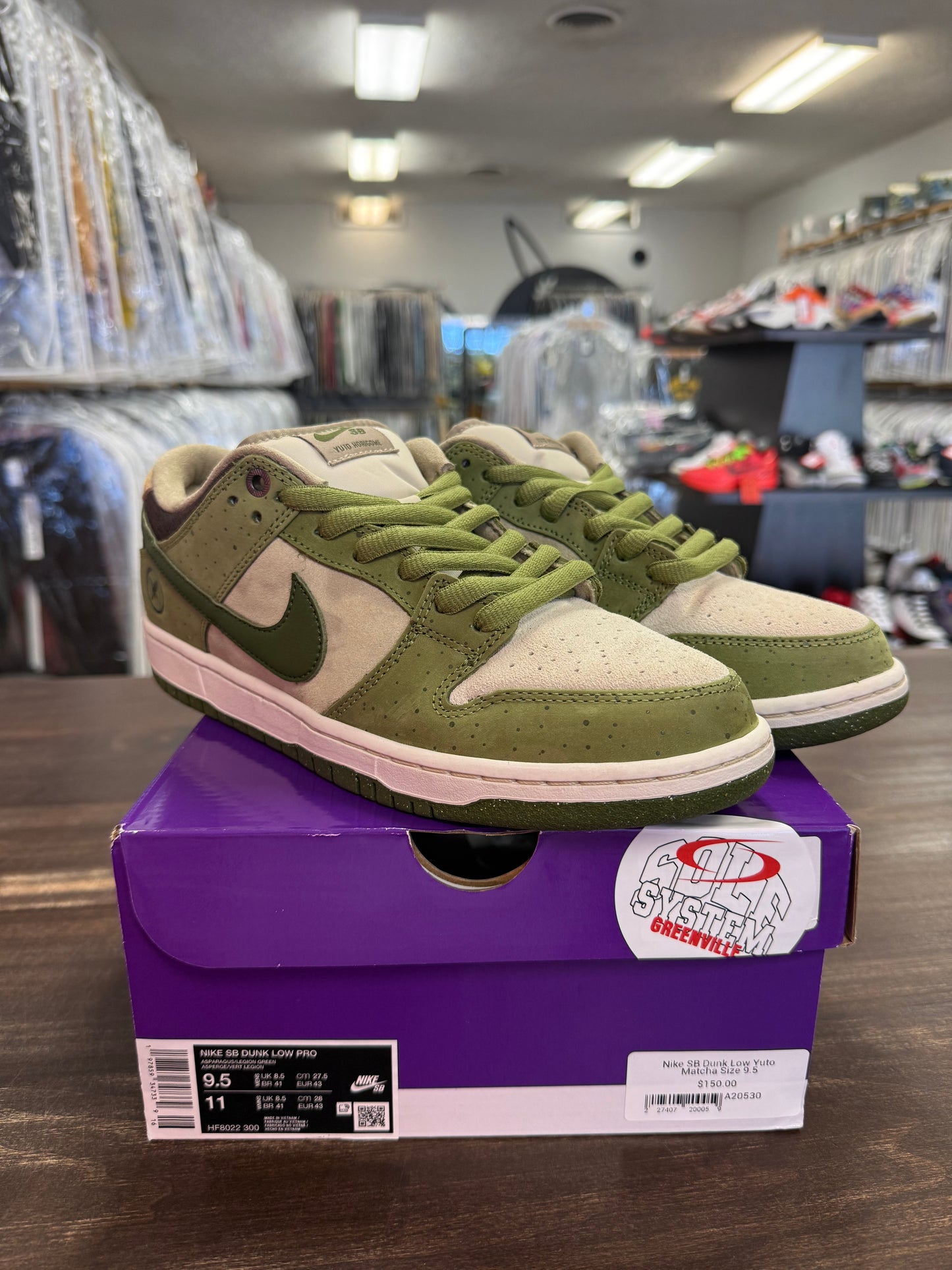 Nike SB Dunk Low Yuto Matcha