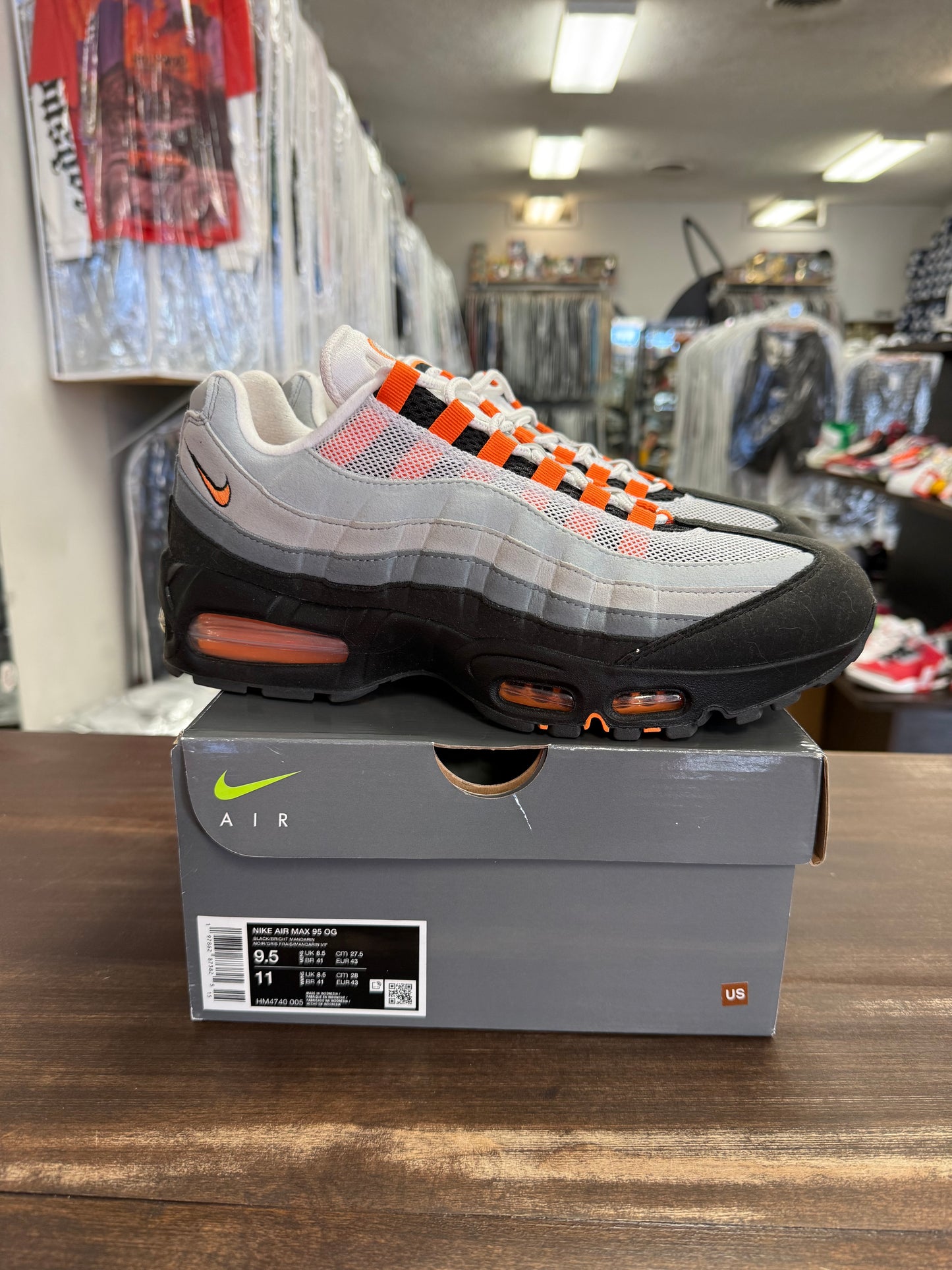 Nike Air Max 95 Big Bubble Bright Mandarin