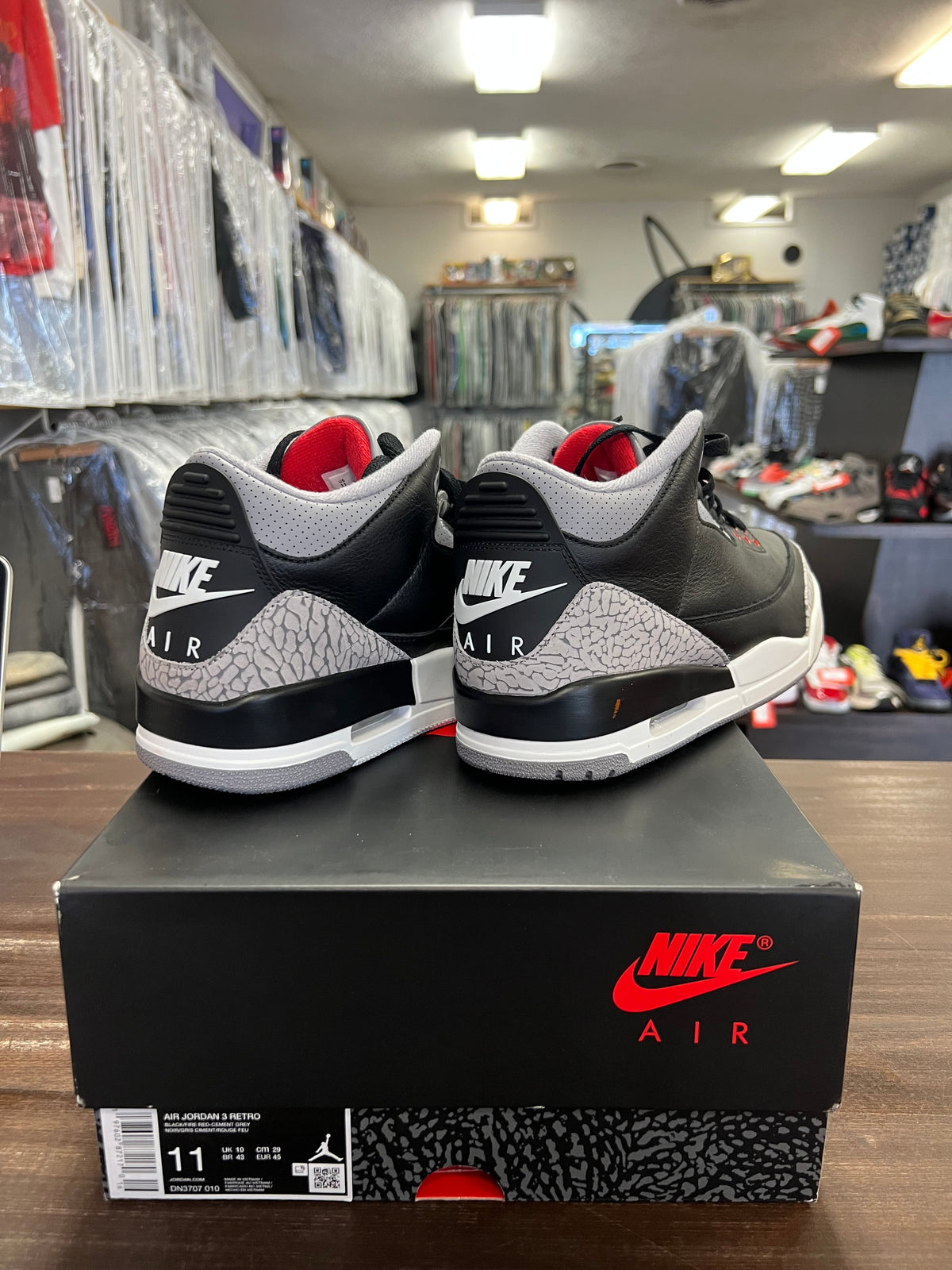 Jordan 3 Retro OG Black Cement (2024)
