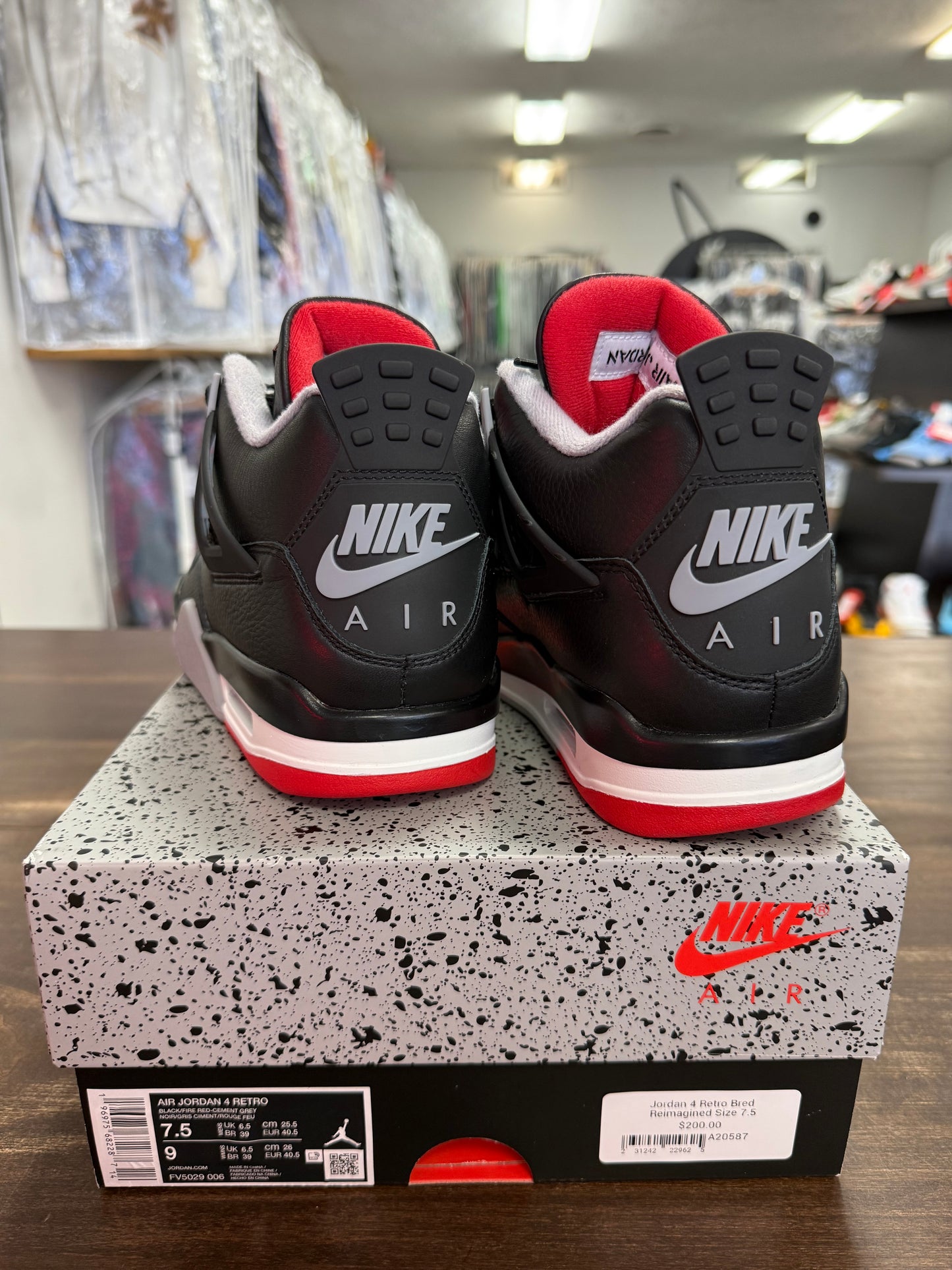 Jordan 4 Retro Bred Reimagined