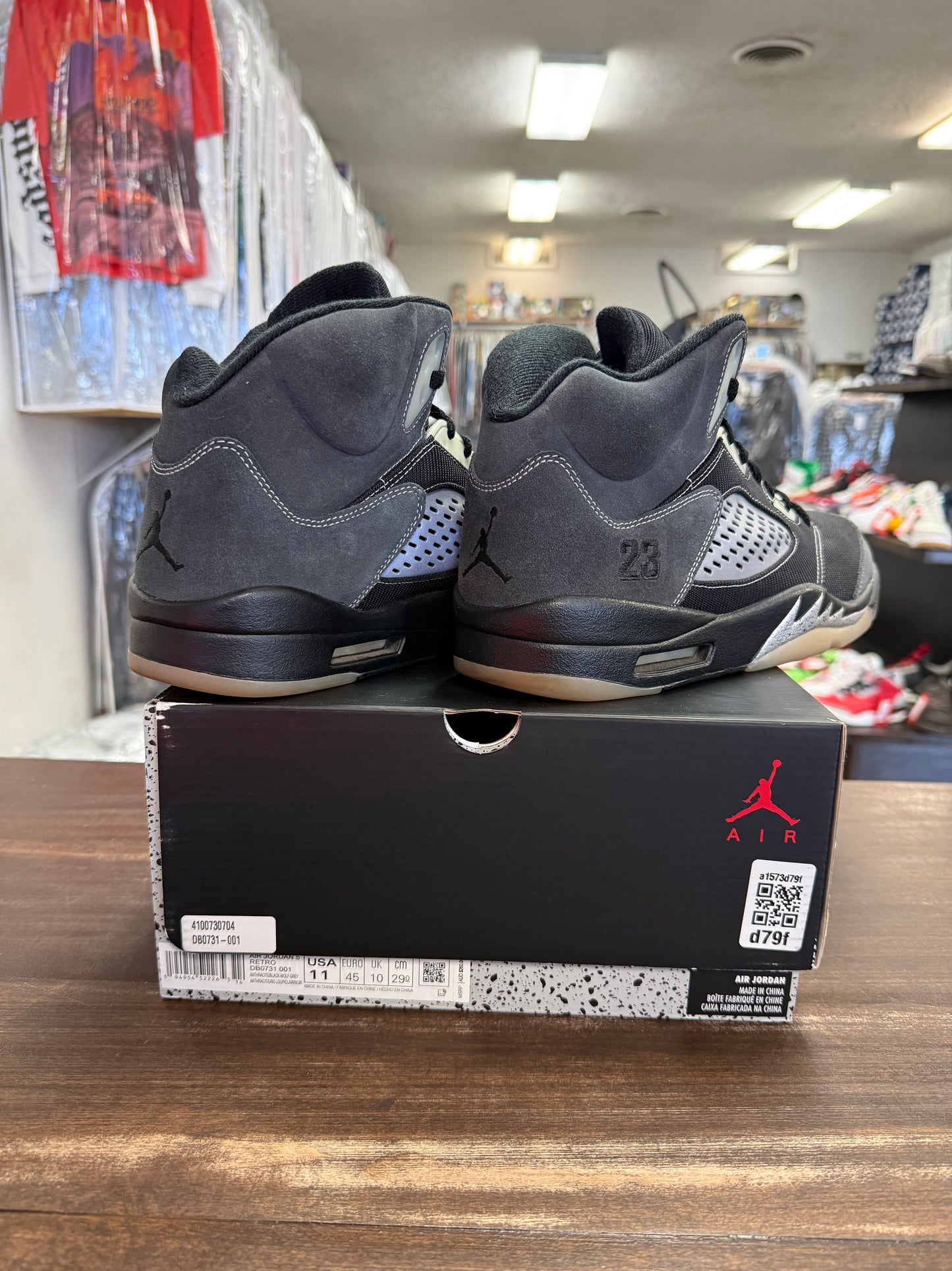 Jordan 5 Retro Anthracite