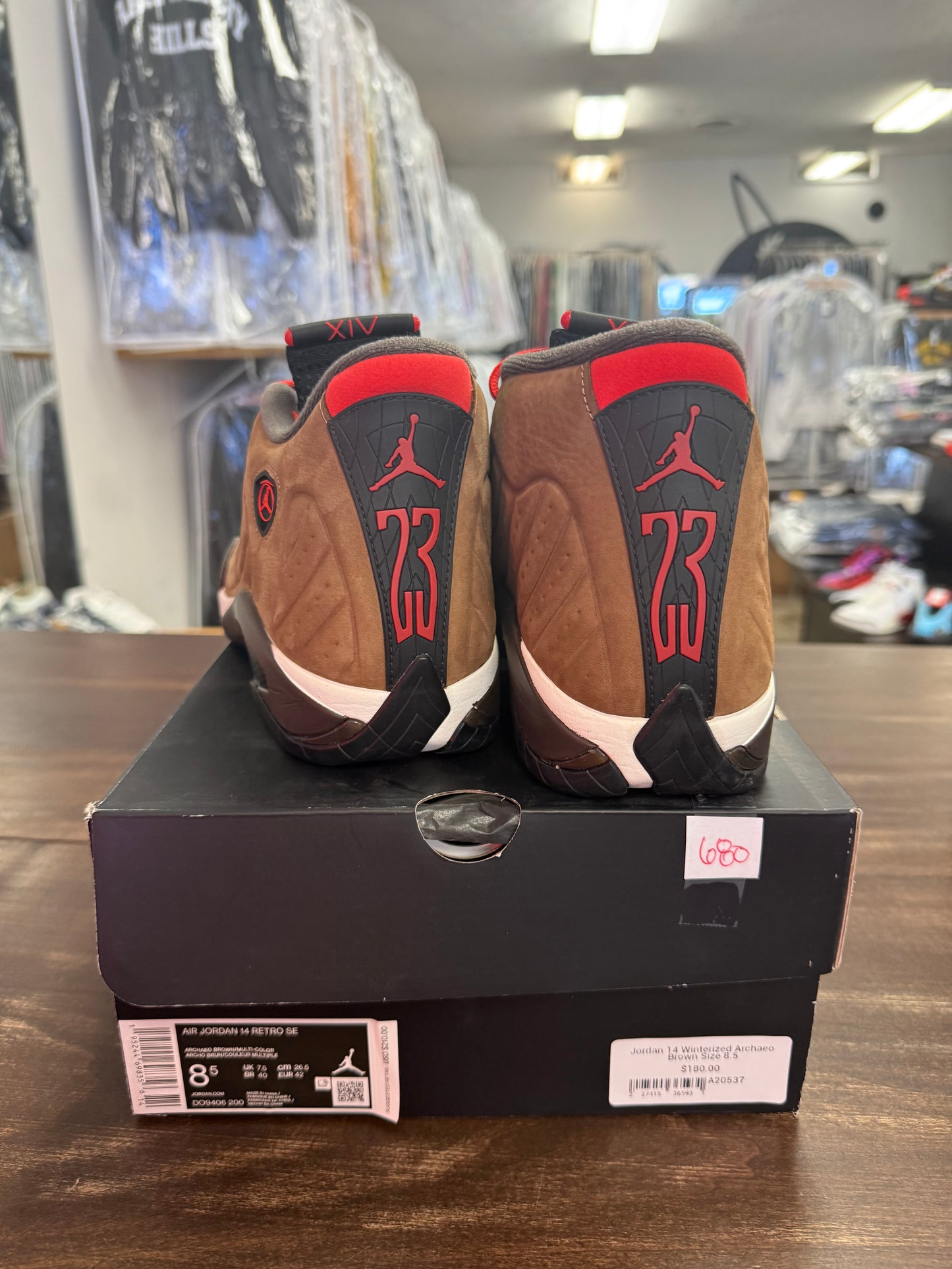 Jordan 14 Winterized Archaeo Brown