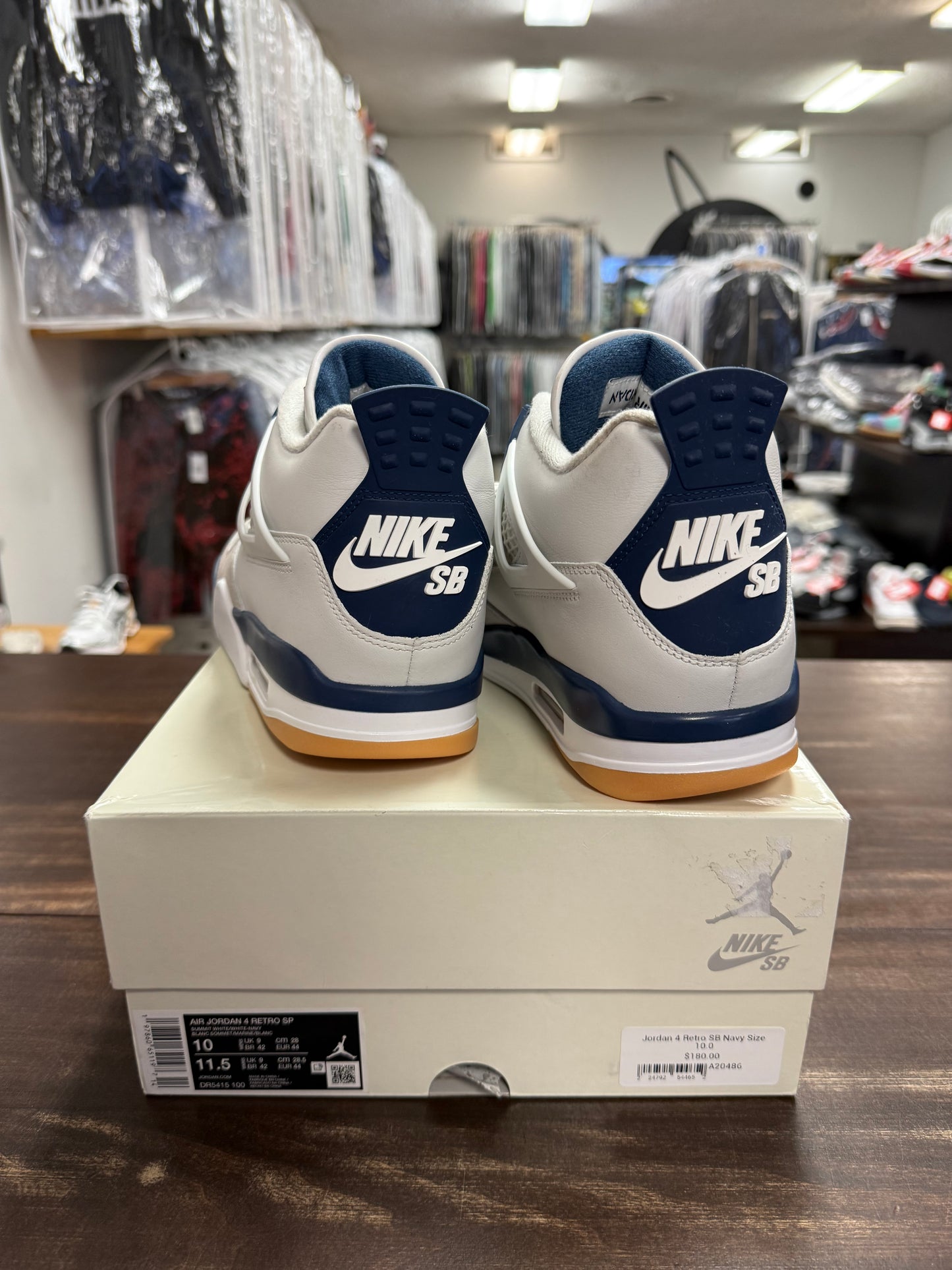 Jordan 4 Retro SB Navy
