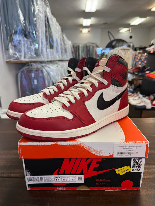 Jordan 1 Chicago Lost and Found