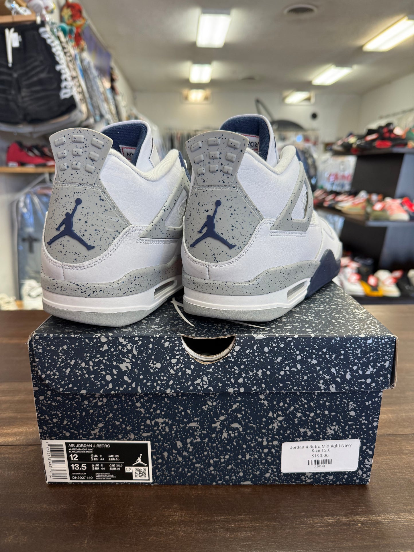 Jordan 4 Retro Midnight Navy