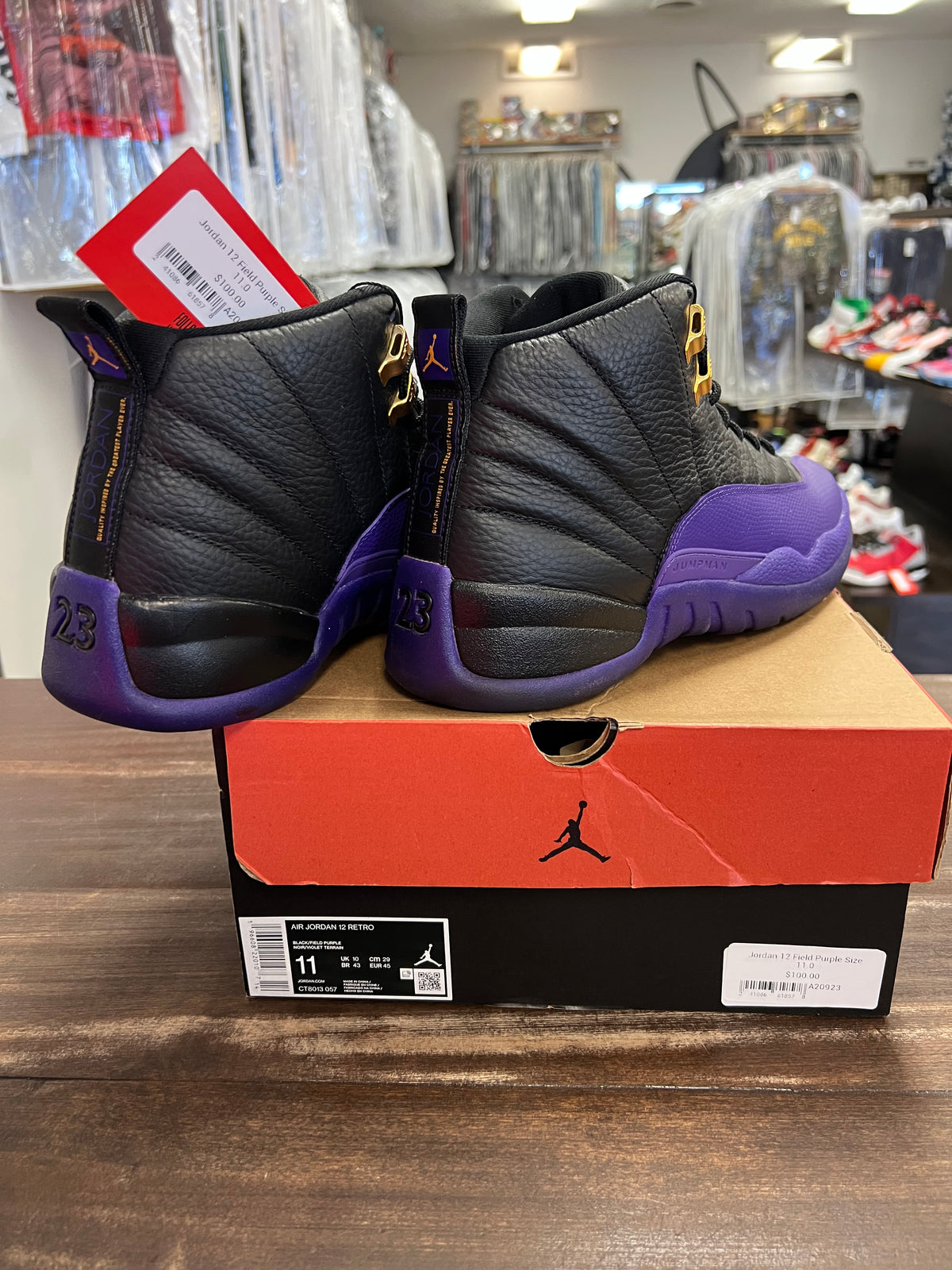 Jordan 12 Field Purple