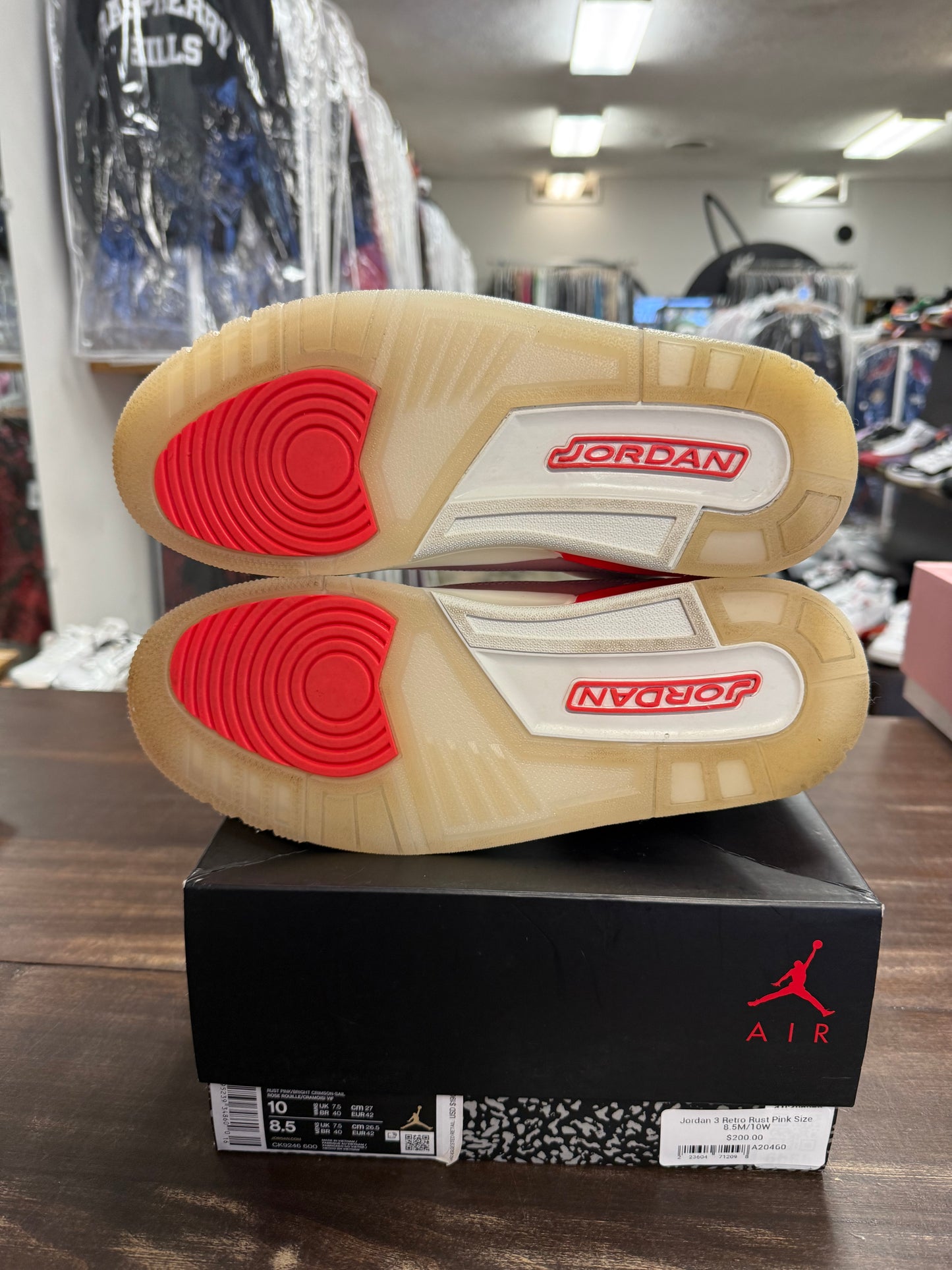 Jordan 3 Retro Rust Pink