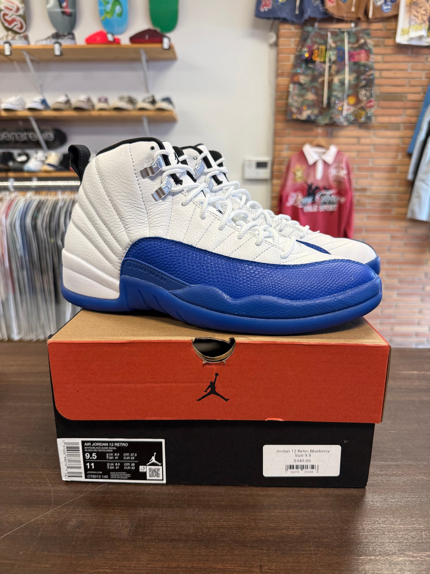 Jordan 12 Retro Blueberry