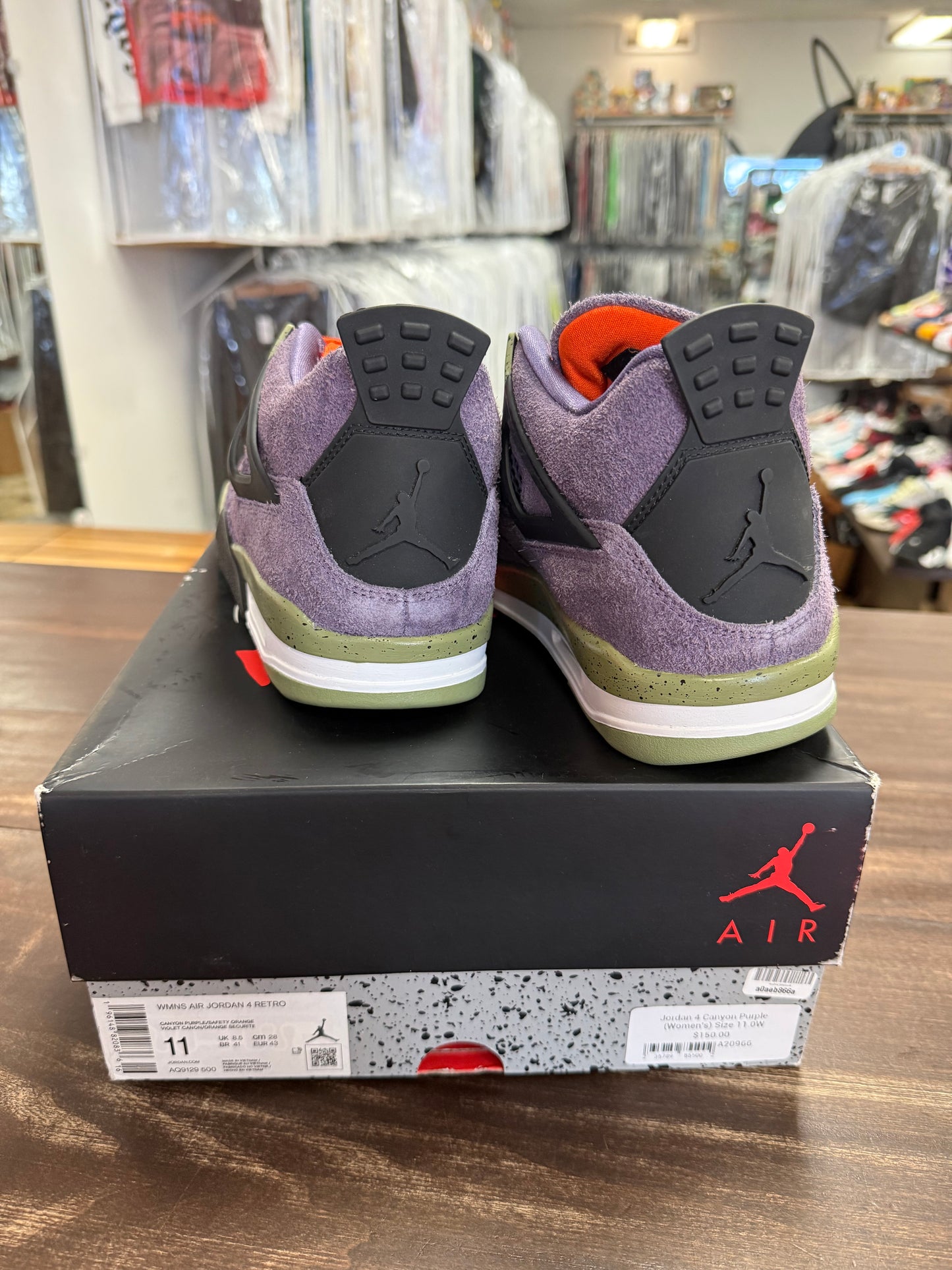 Jordan 4 Canyon Purple (Women's)