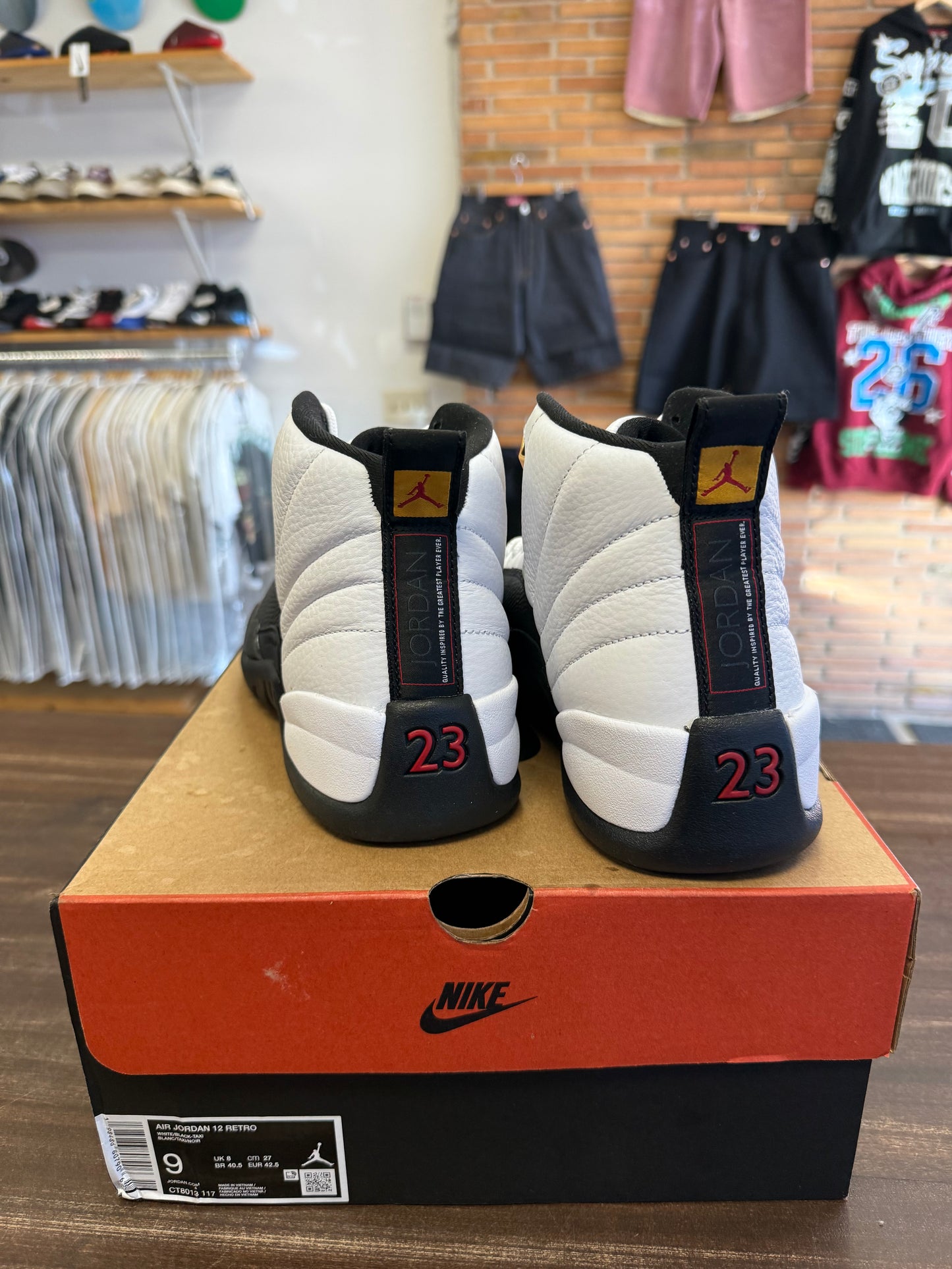 Jordan 12 Retro Taxi (2025)