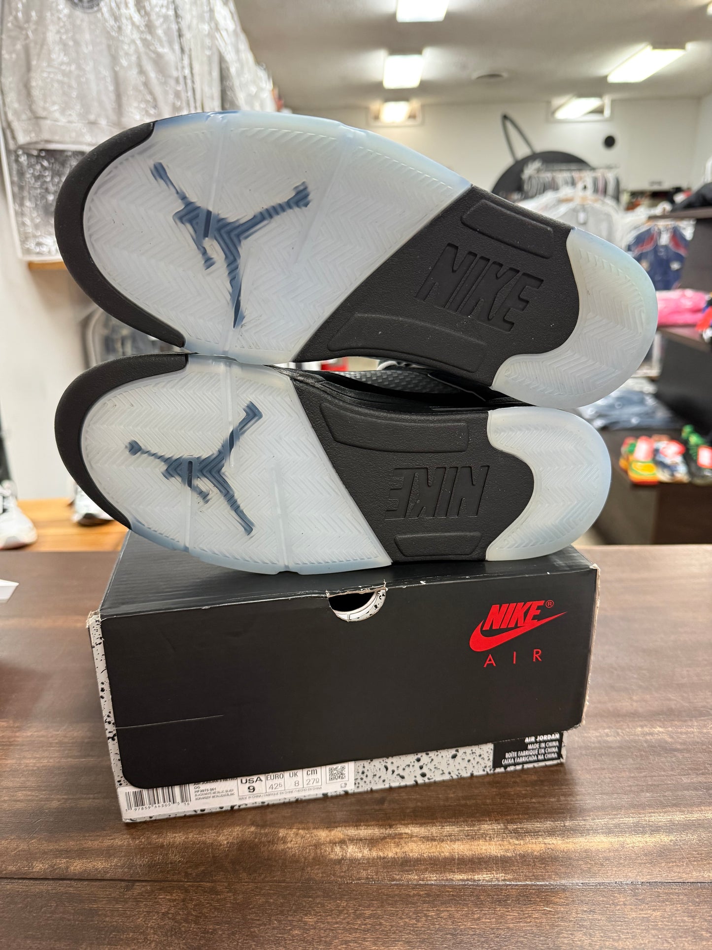 Jordan 5 OG Black Metallic Reimagined